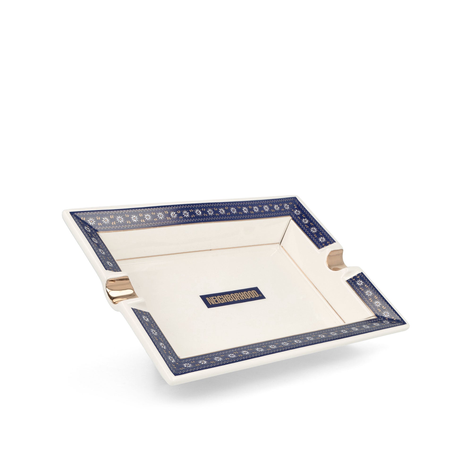 Neighborhood Square Incense Tray Navy Incense & Candles Material | Overkill