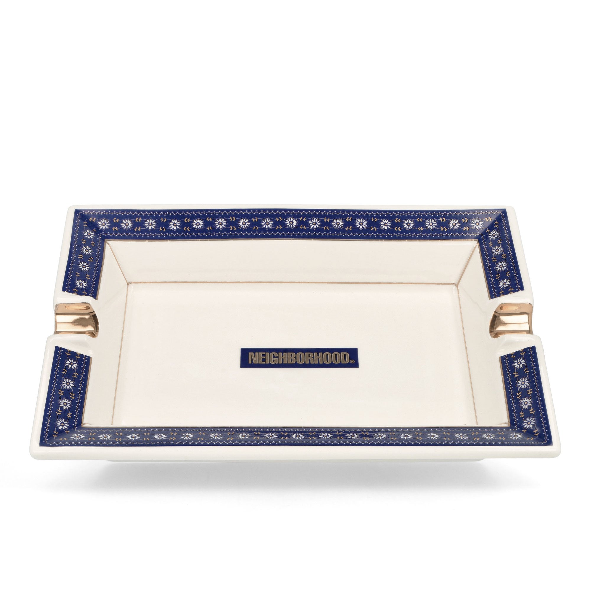 Neighborhood Square Incense Tray Navy Incense & Candles Detail view 1 | Overkill
