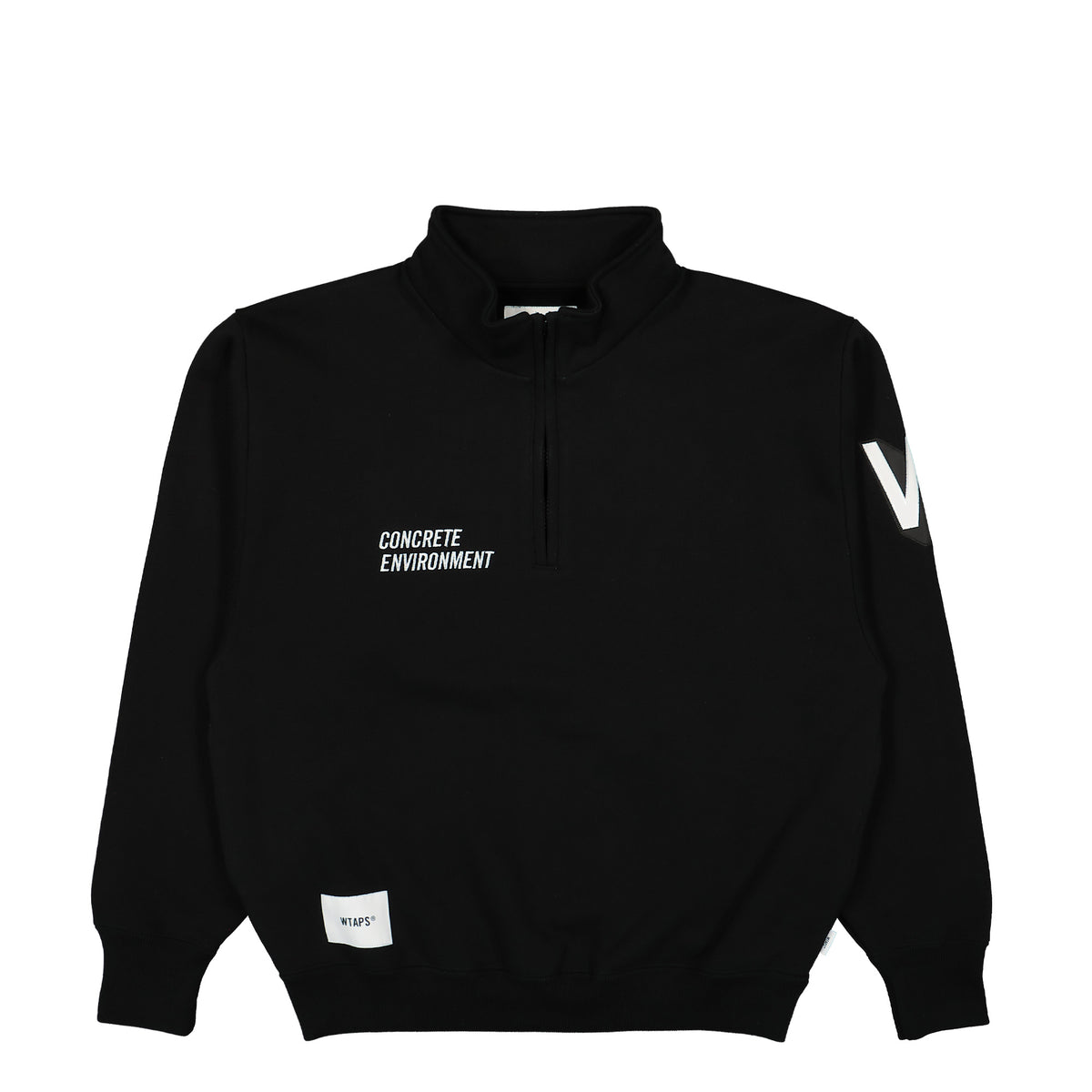 WTAPS Depst / Sweater / Cotton. Environment 241ATDT-CSM05 / Black 