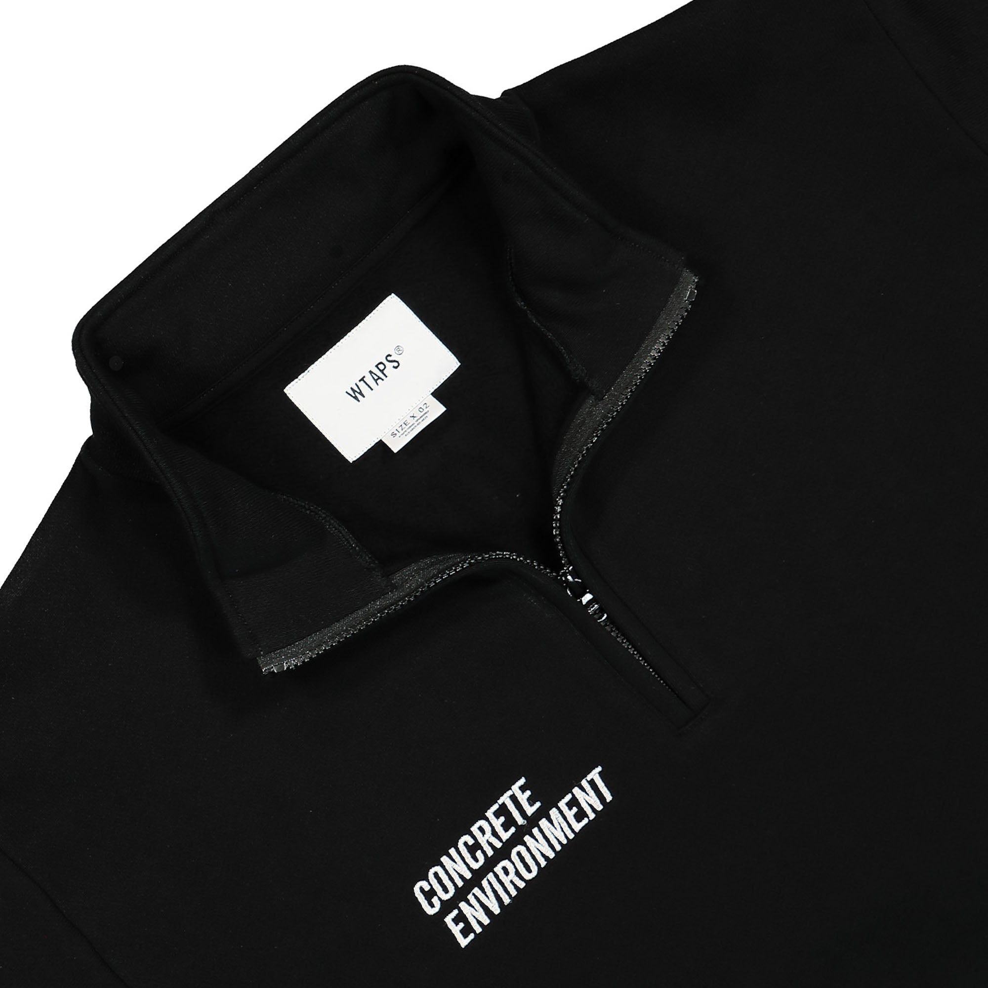 WTAPS Depst / Sweater / Cotton. Environment Black Sweatshirts Material | Overkill