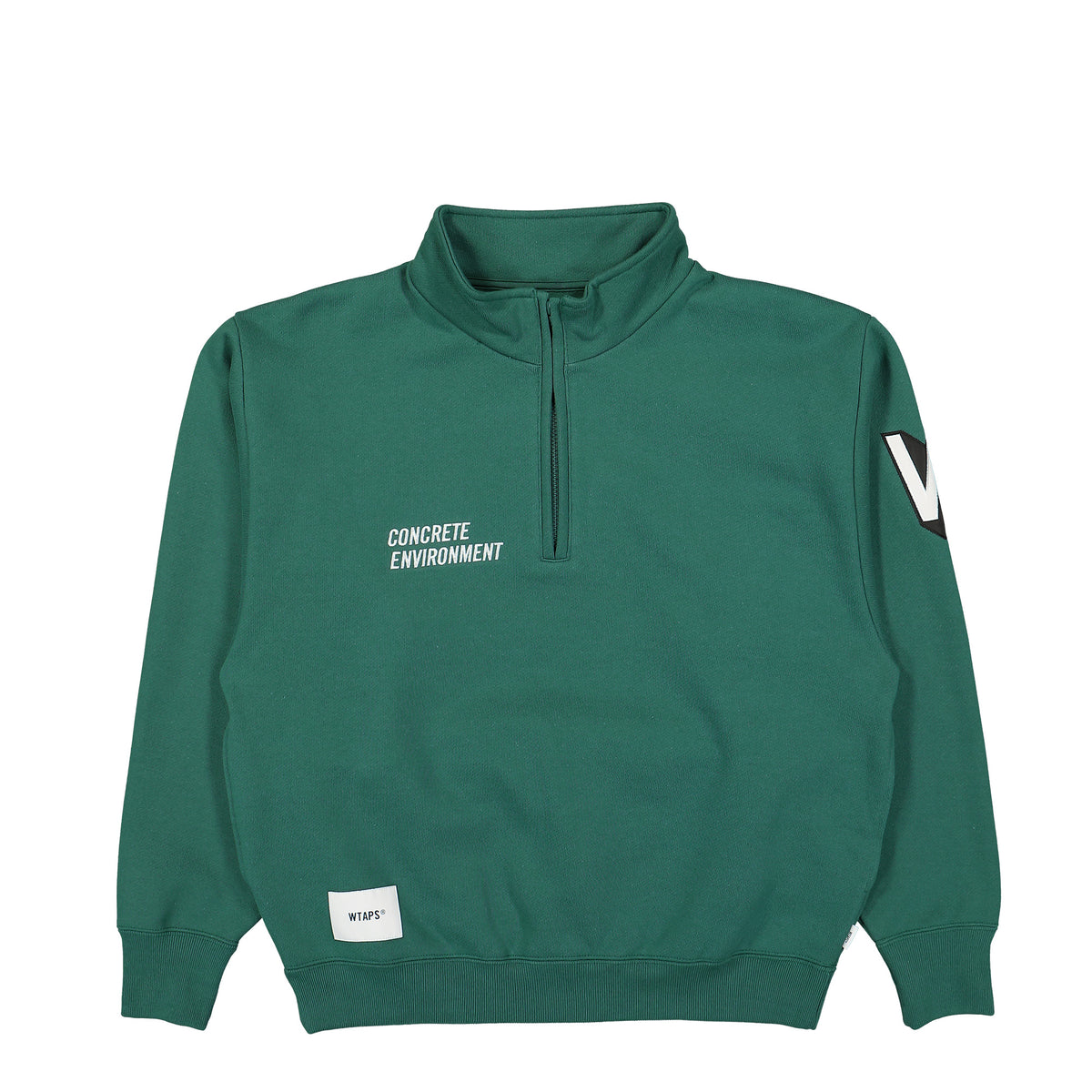WTAPS Depst / Sweater / Cotton. Environment 241ATDT-CSM05 / Green 