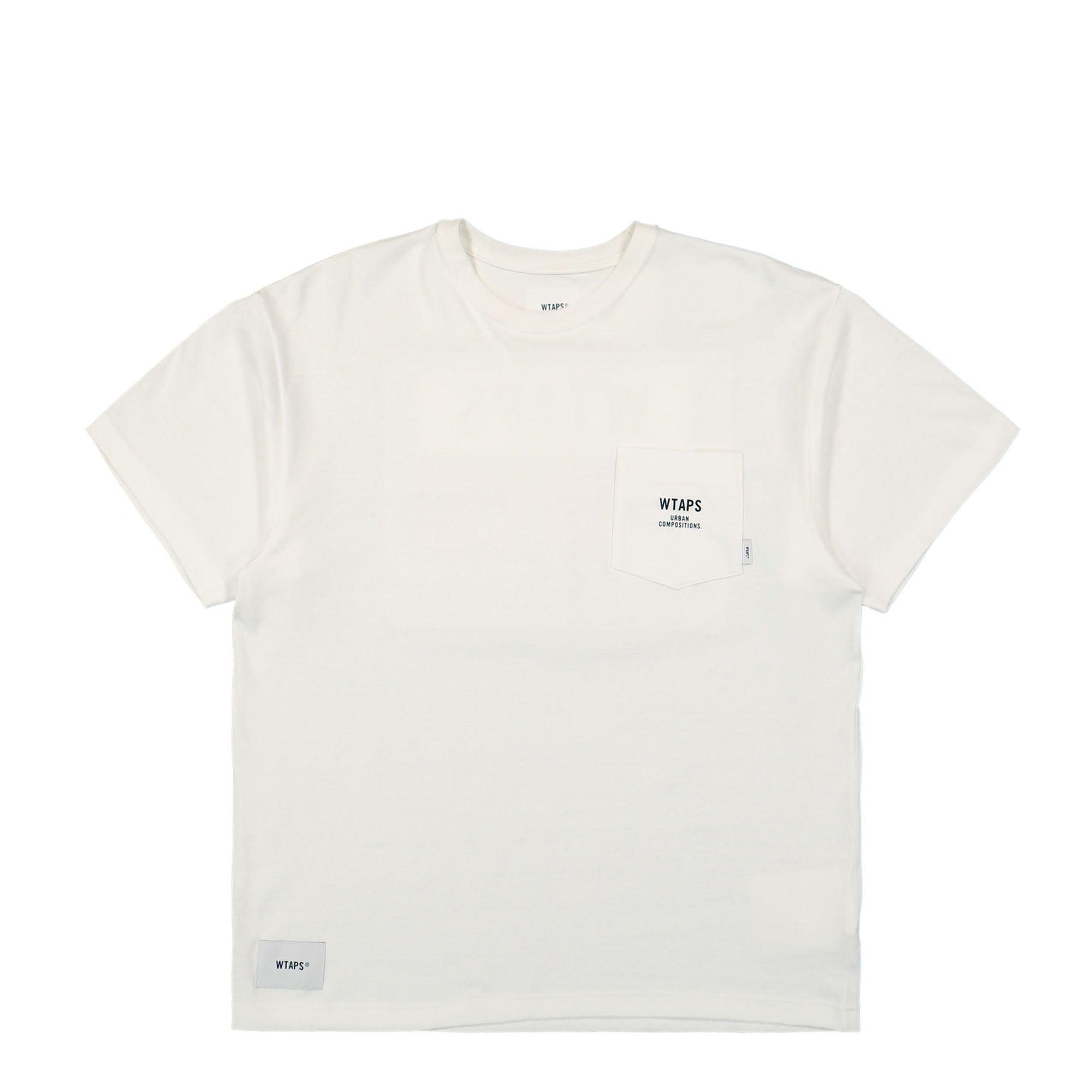 WTAPS OBJ 01 / SS/ Cotton. Composition White T-Shirts 241ATDT-CSM23 / White | Overkill