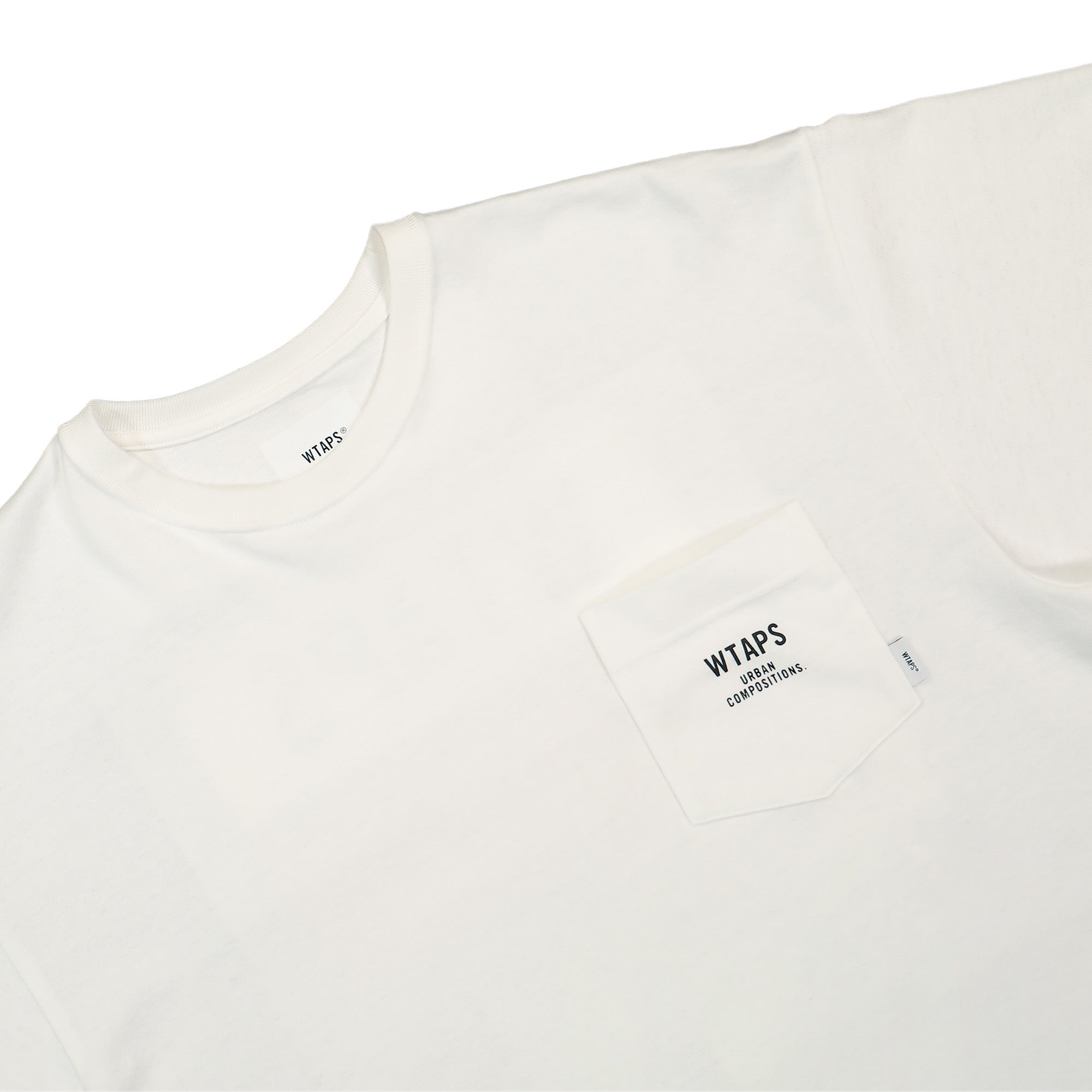 WTAPS OBJ 01 / SS/ Cotton. Composition White T-Shirts Material | Overkill