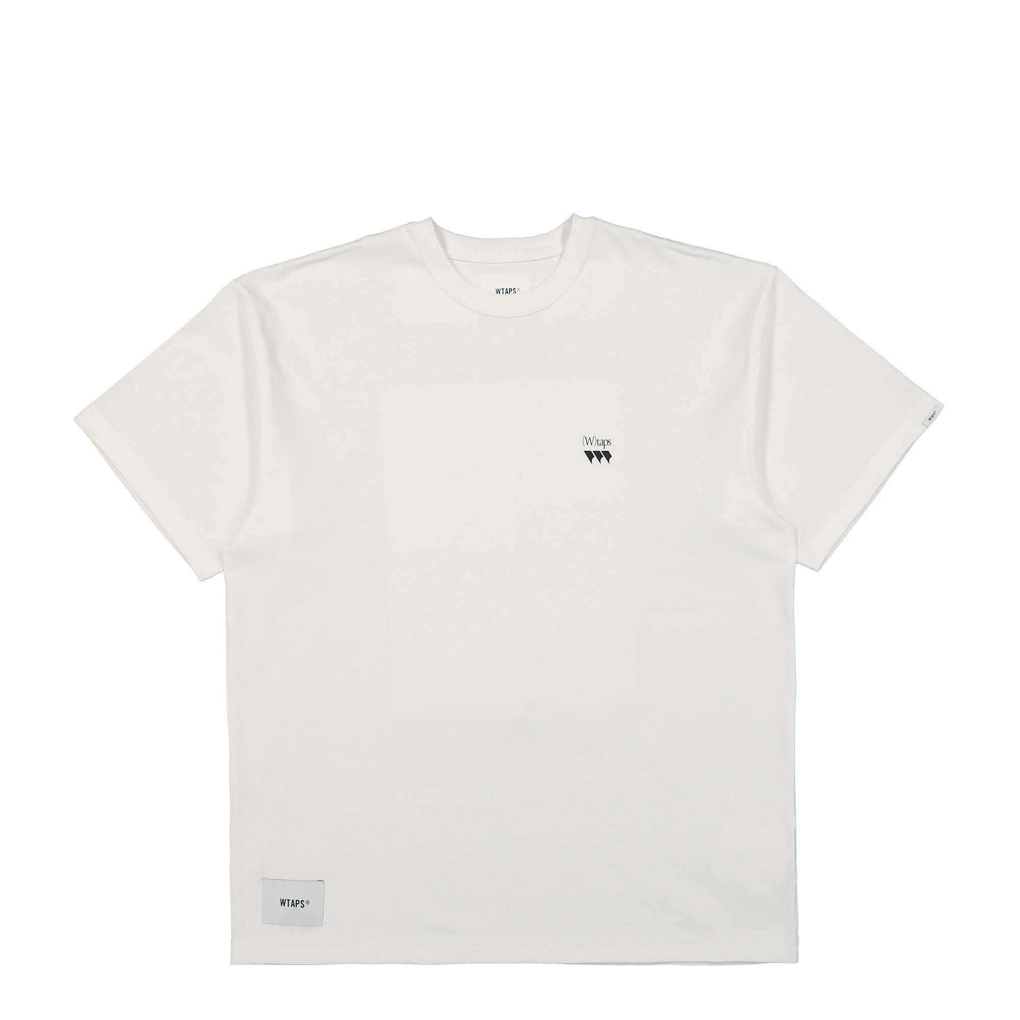 WTAPS OBJ 08 / SS / Cotton. :///: White T-Shirts 241ATDT-CSM35 / White | Overkill