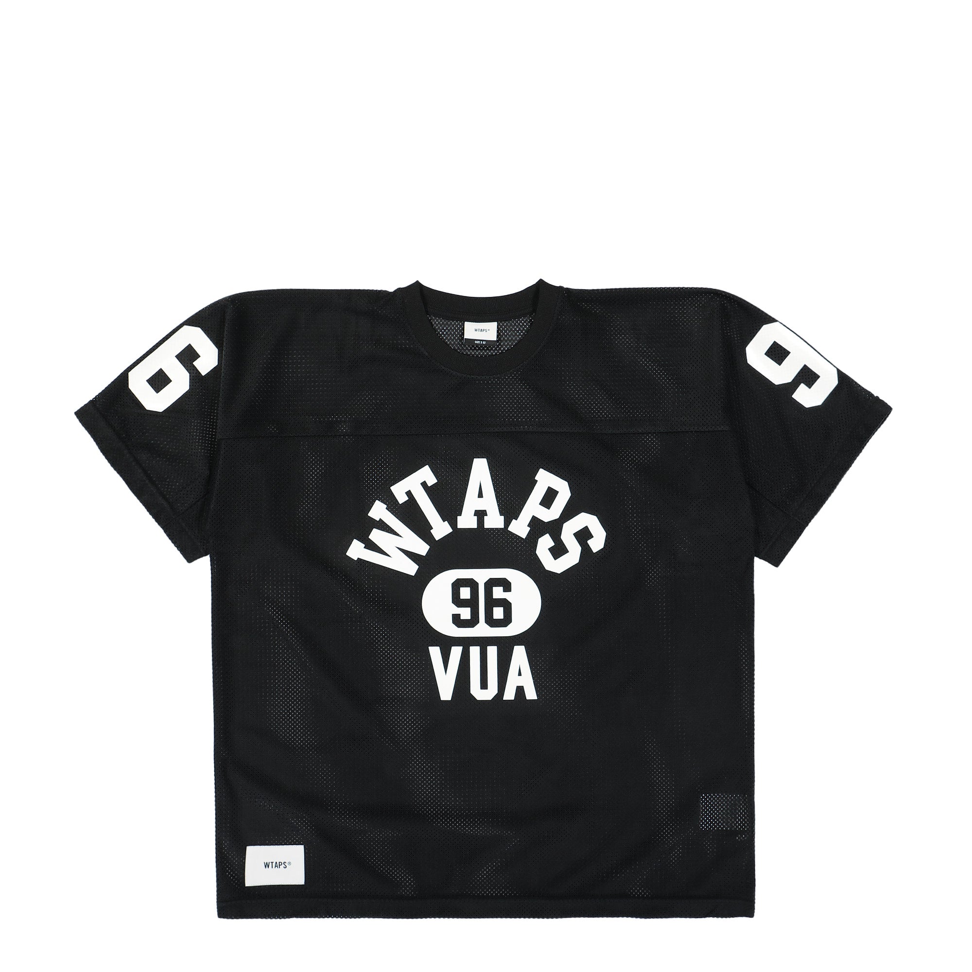 WTAPS QB / SS / Poly. Era Black T-Shirts 241ATDT-CSM36 / Black | Overkill