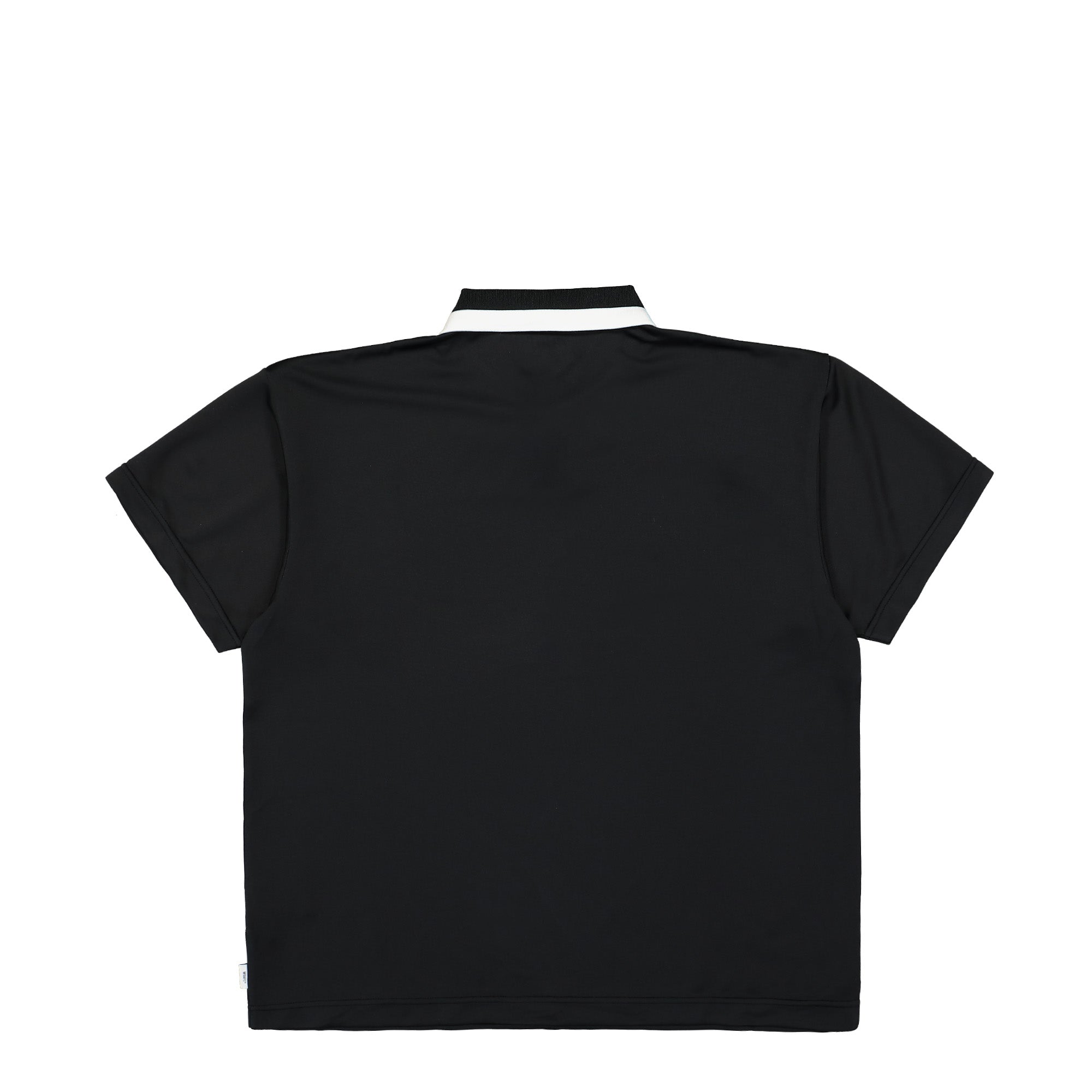 WTAPS DUP 01 / SS / Poly. :///: Black Polo Shirts Material | Overkill