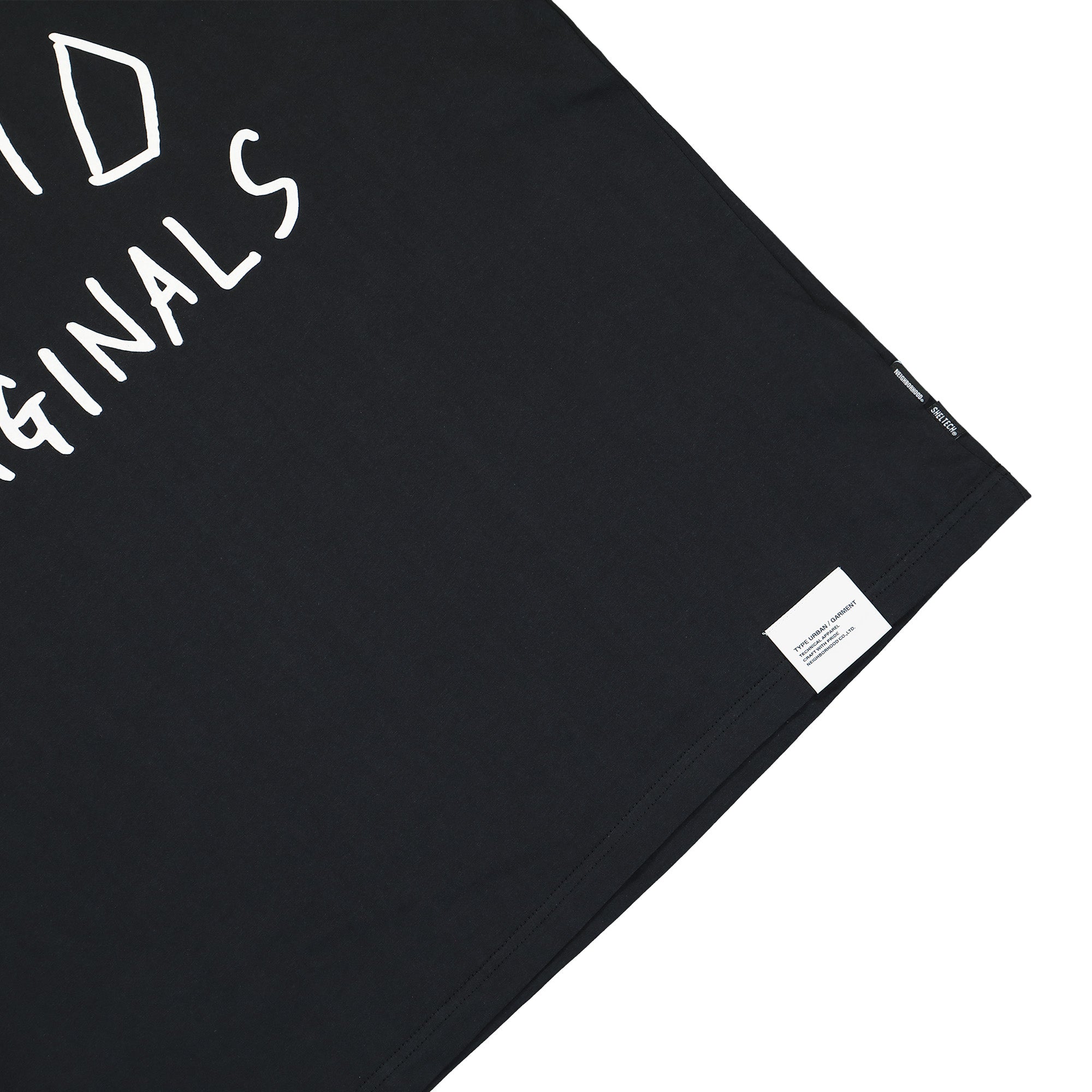 Neighborhood Sheltech Crewneck SS Black T-Shirts Detailfoto | Overkill