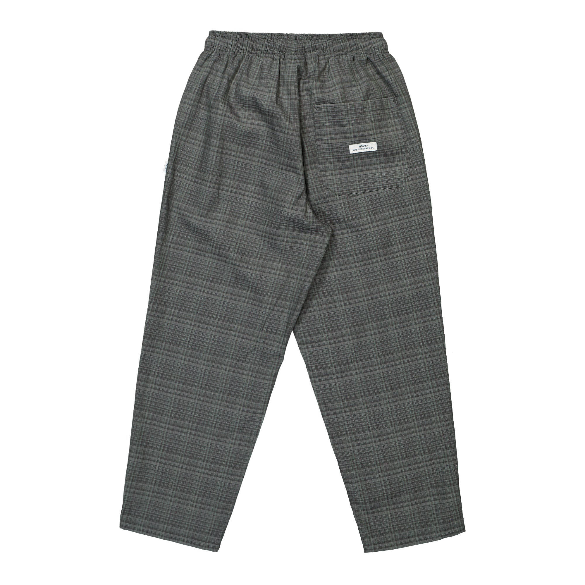 WTAPS SDDT2002 / Trousers / LNRY. Poplin. Textile Gray Casual Pants Material | Overkill