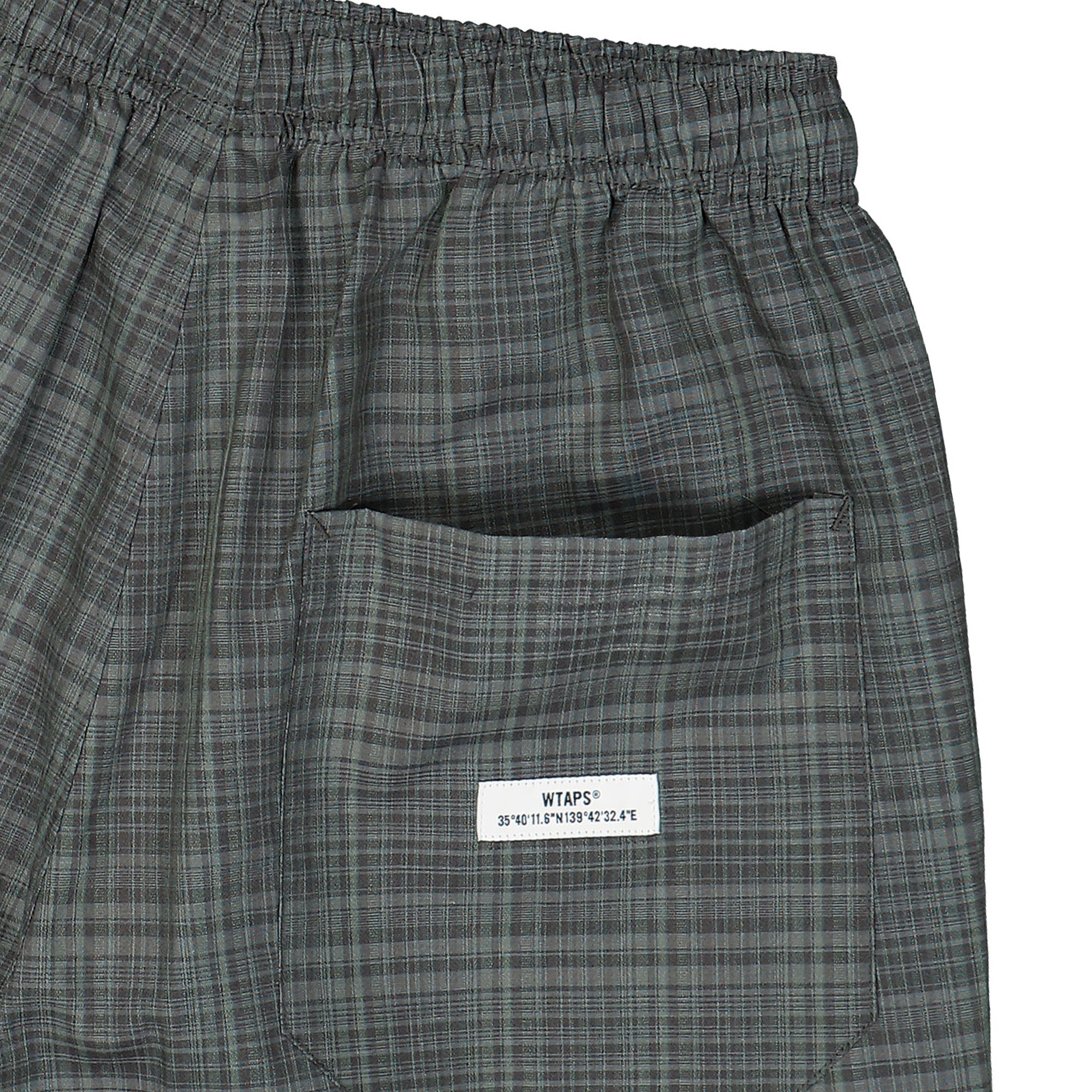 WTAPS SDDT2002 / Trousers / LNRY. Poplin. Textile Gray Casual Pants Detail view 1 | Overkill