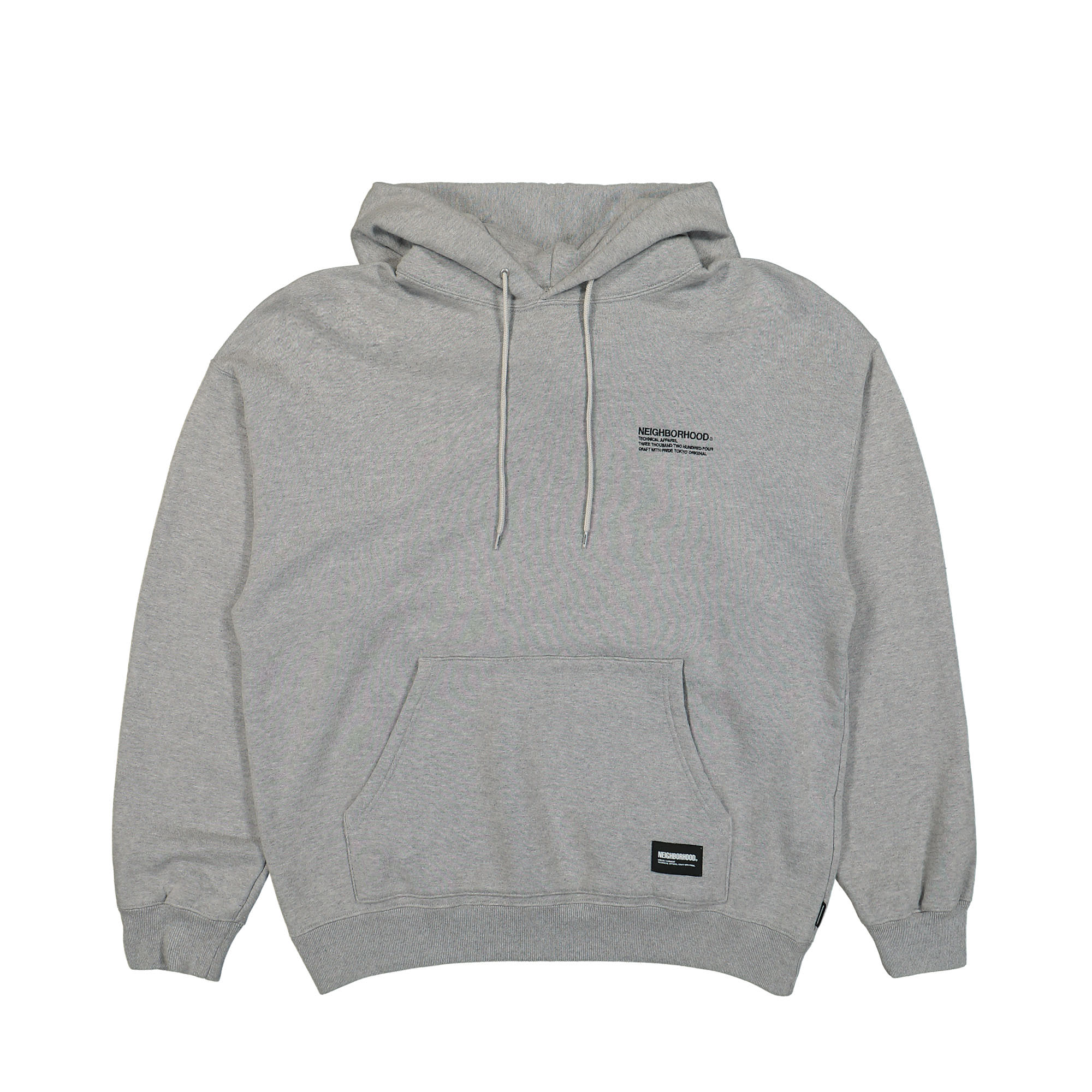 Neighborhood Plain Sweat Parka LS Gray Hoodies 241FPNH-CSM02 / Gray | Overkill