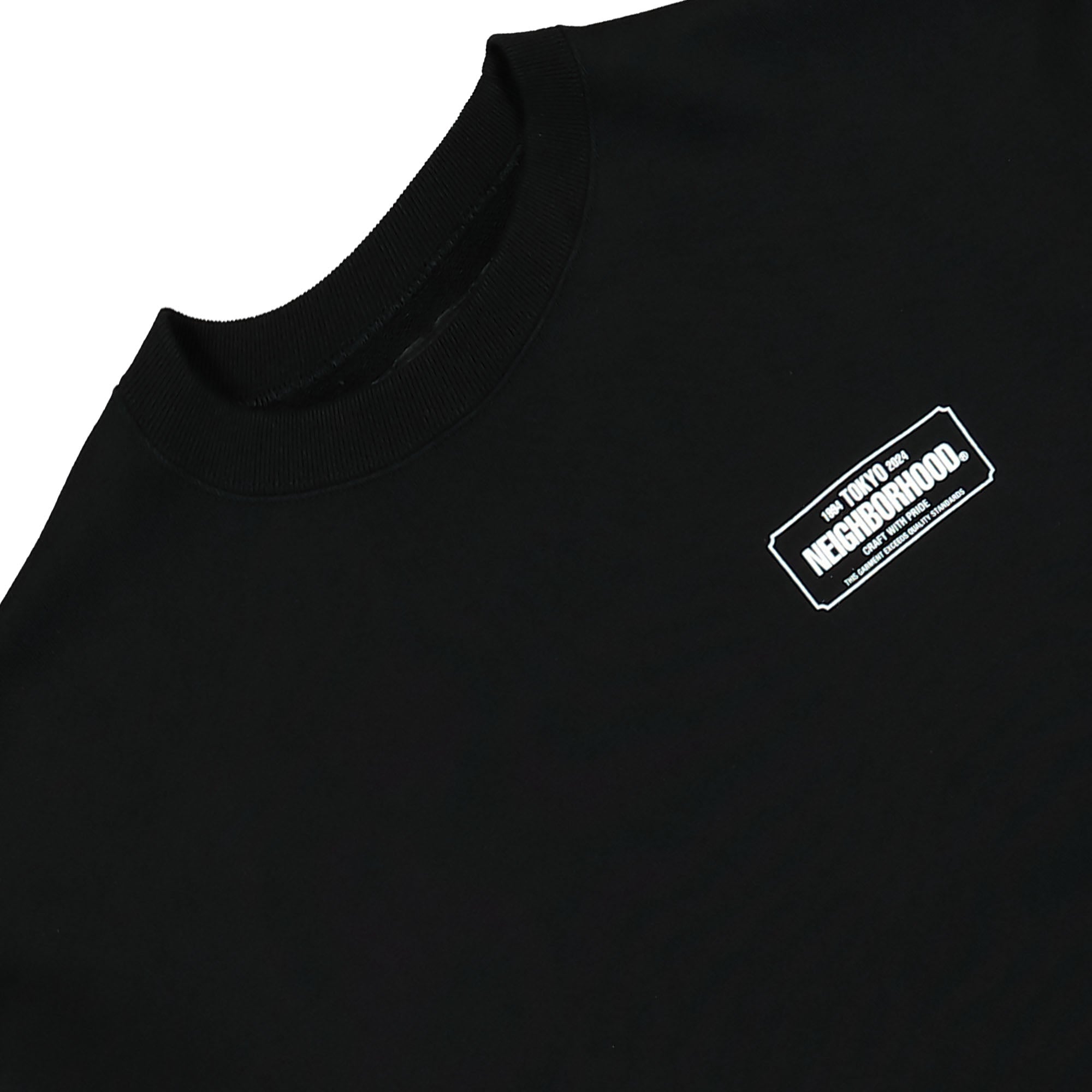 Neighborhood Classic Sweat Shirt LS Black Sweatshirts Material | Overkill