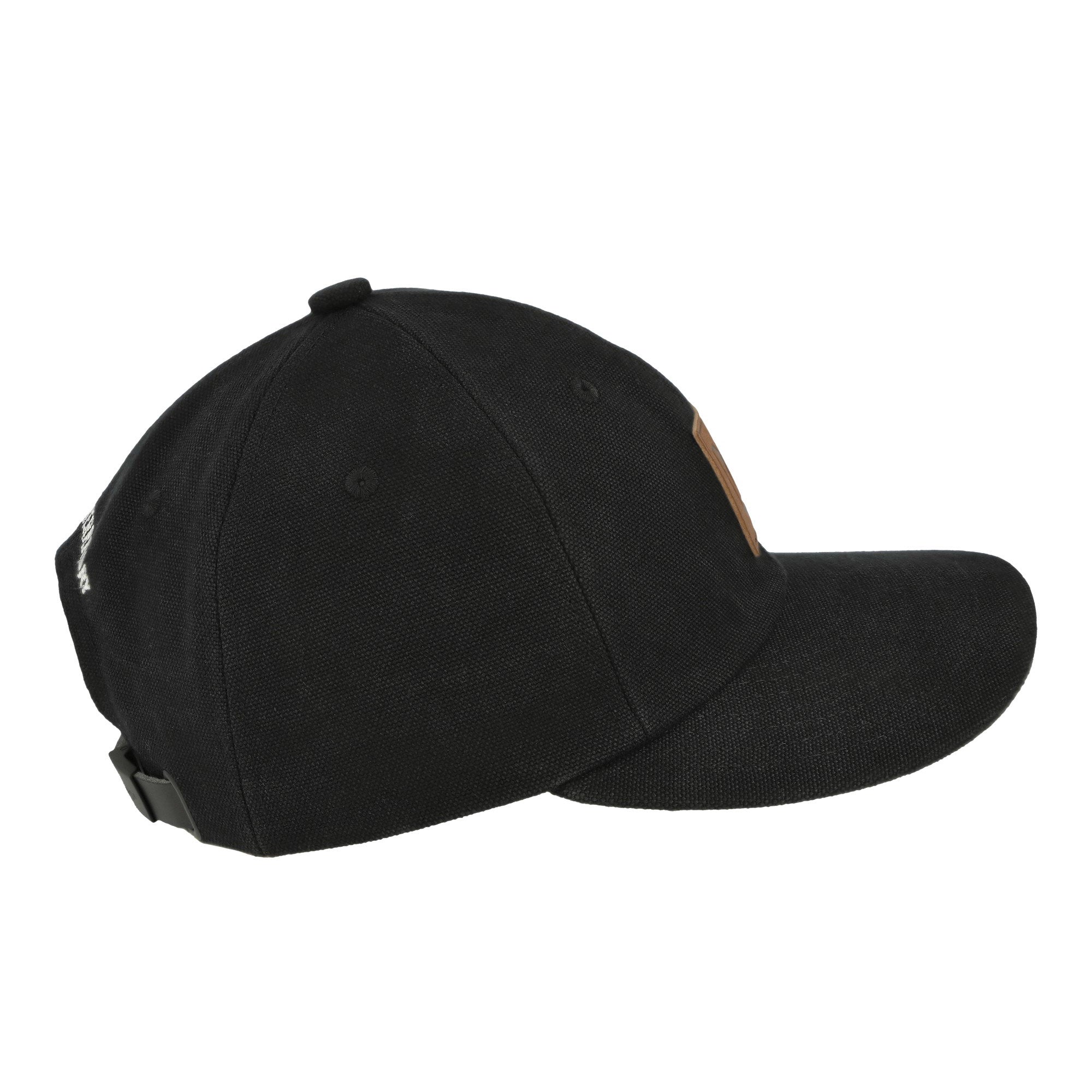 WTAPS T-6M 02 / Cap / Cotton. Sailcloth. Platoon Black Caps Close-up | Overkill
