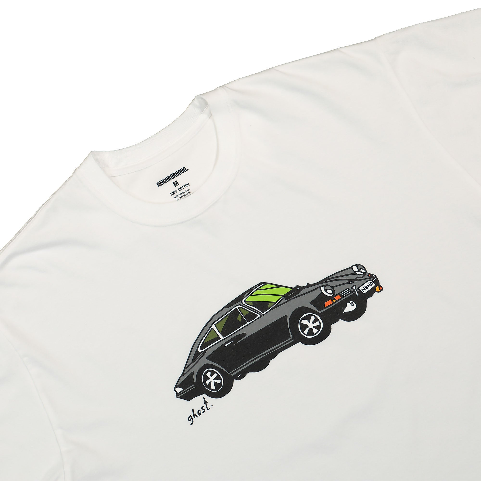 Neighborhood NH. Tee SS-14 White T-Shirts Close-up | Overkill