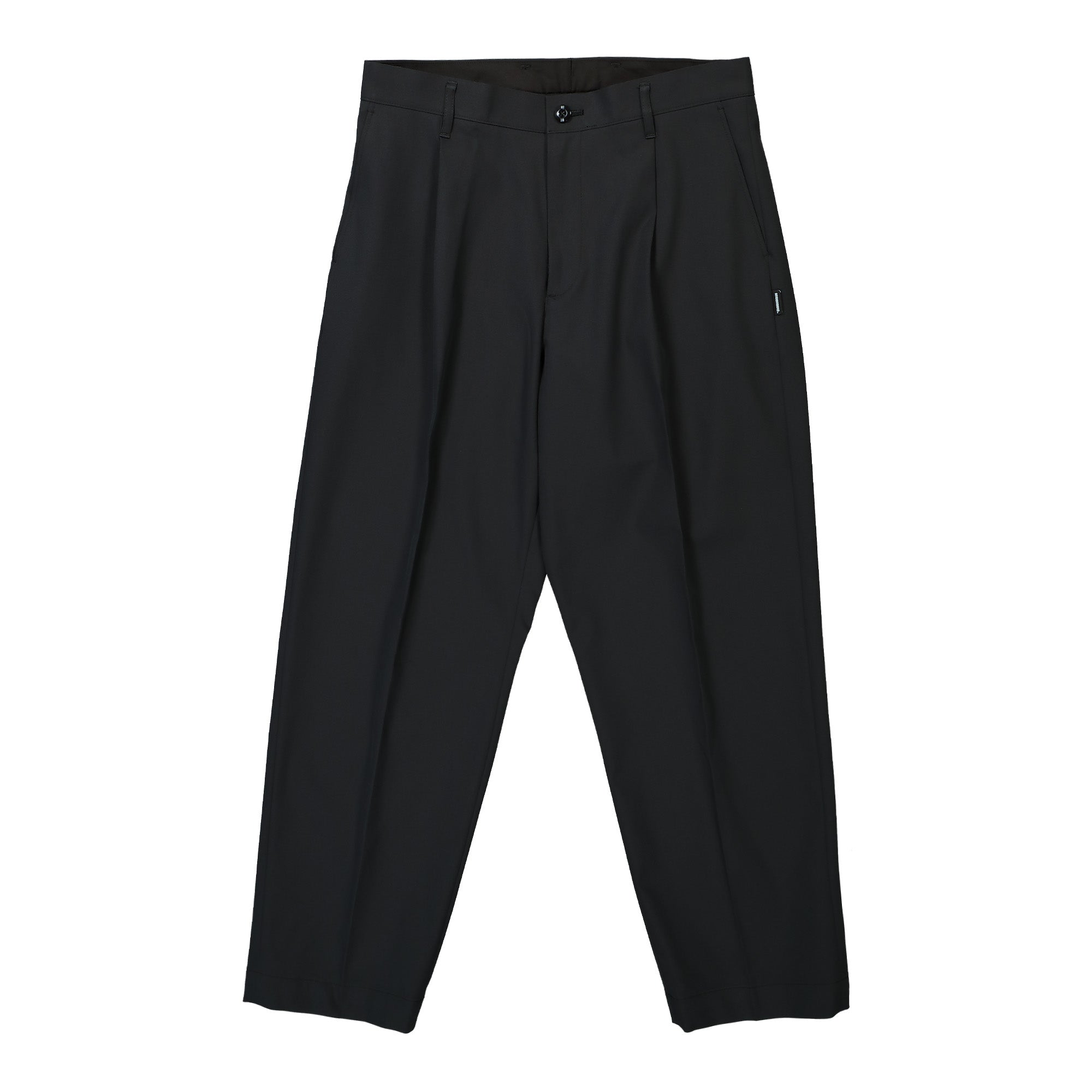 Neighborhood Tuck Pants Black Casual Pants 241SPNH-PTM05 / Black | Overkill