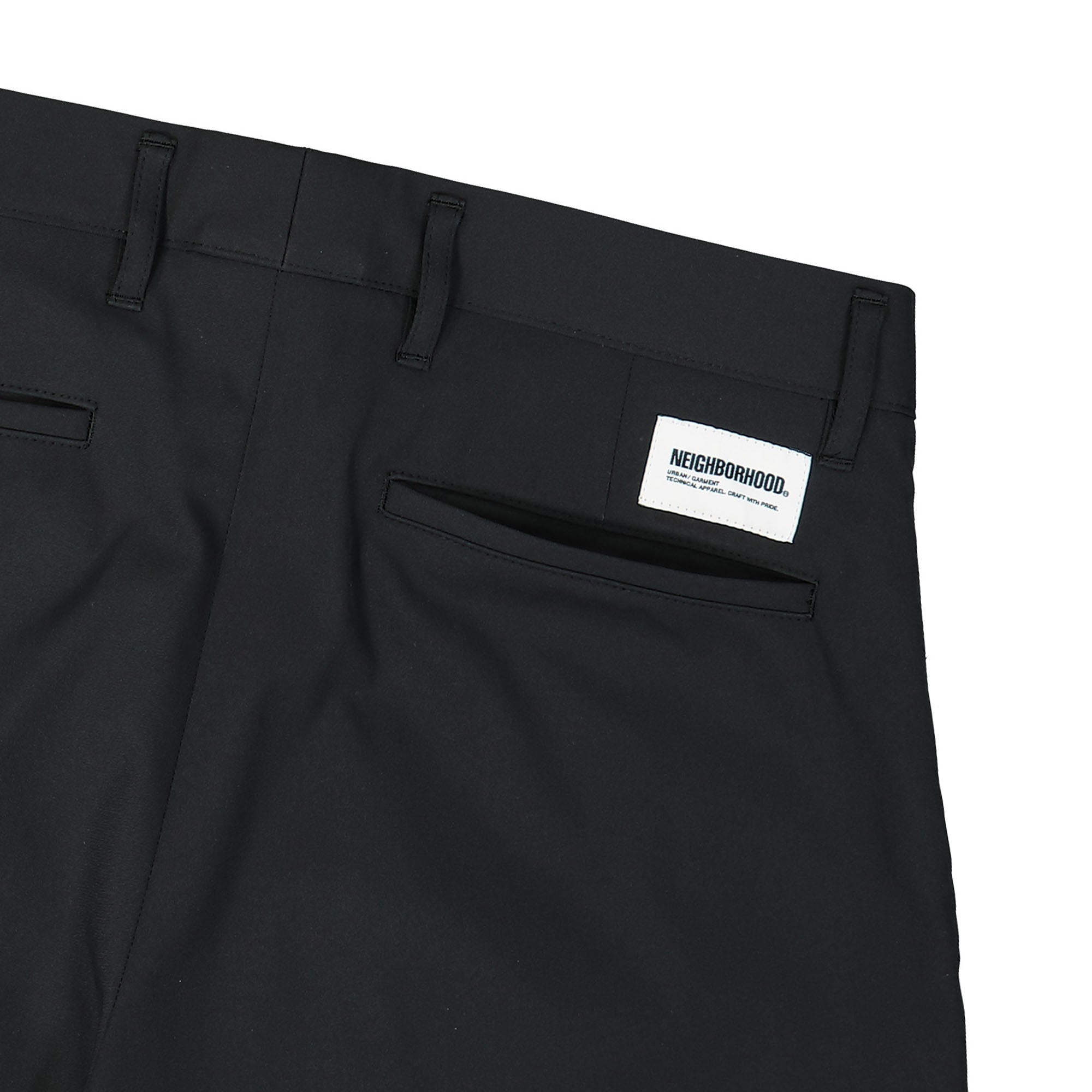 Neighborhood Tuck Pants Black Casual Pants Detail view 1 | Overkill