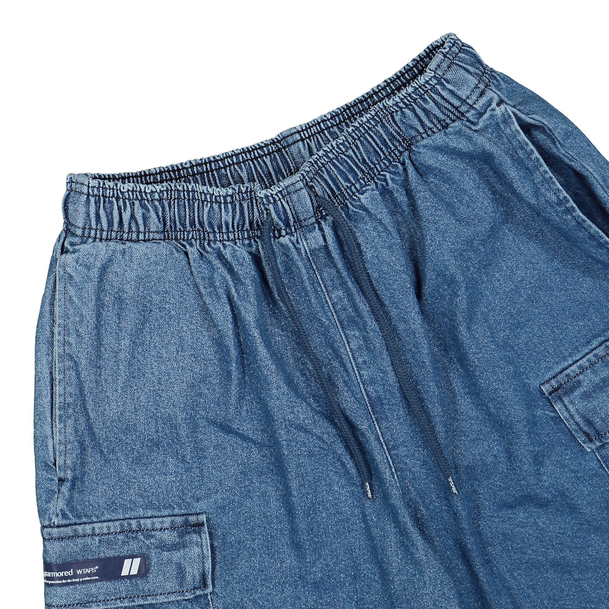 WTAPS MILS2301 / Shorts / Cotton. Denim Indigo Shorts Detailfoto | Overkill