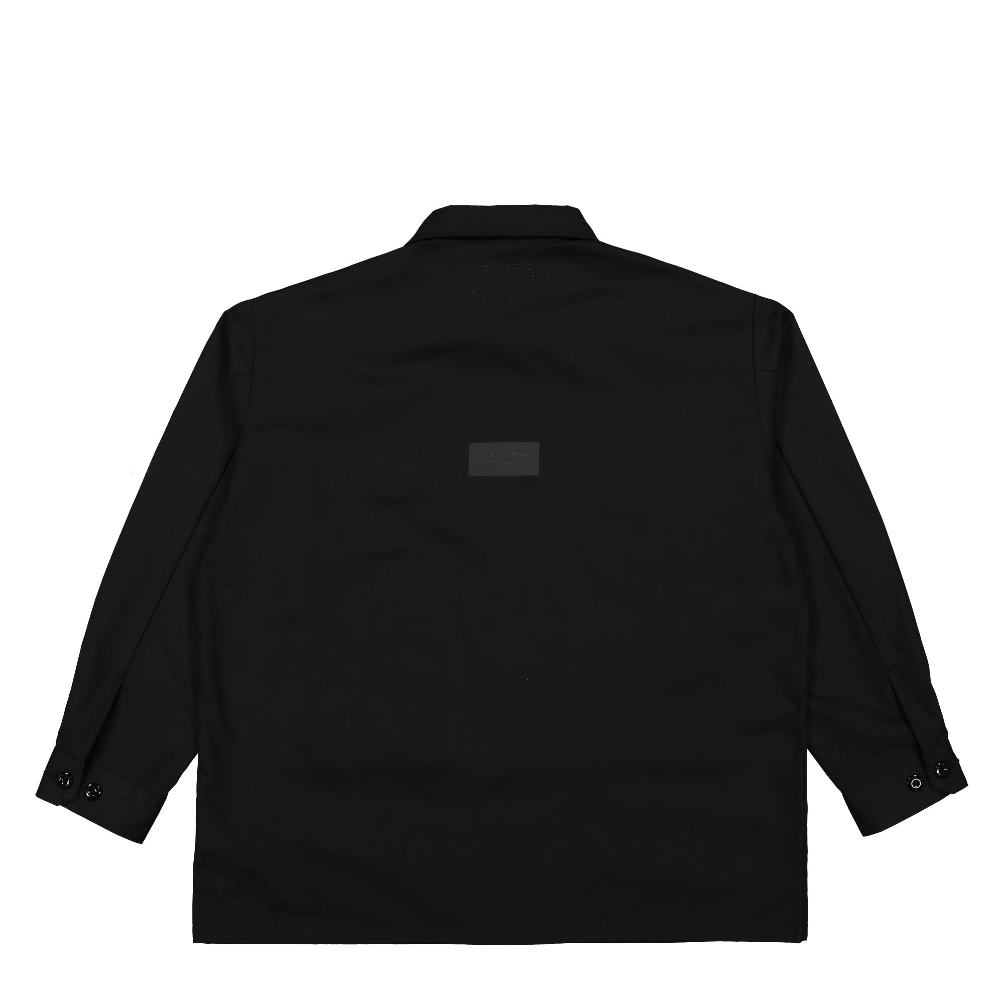 WTAPS JMOD 01 / LS / Cotton. Ripstop. Identity Black Shirts Material | Overkill