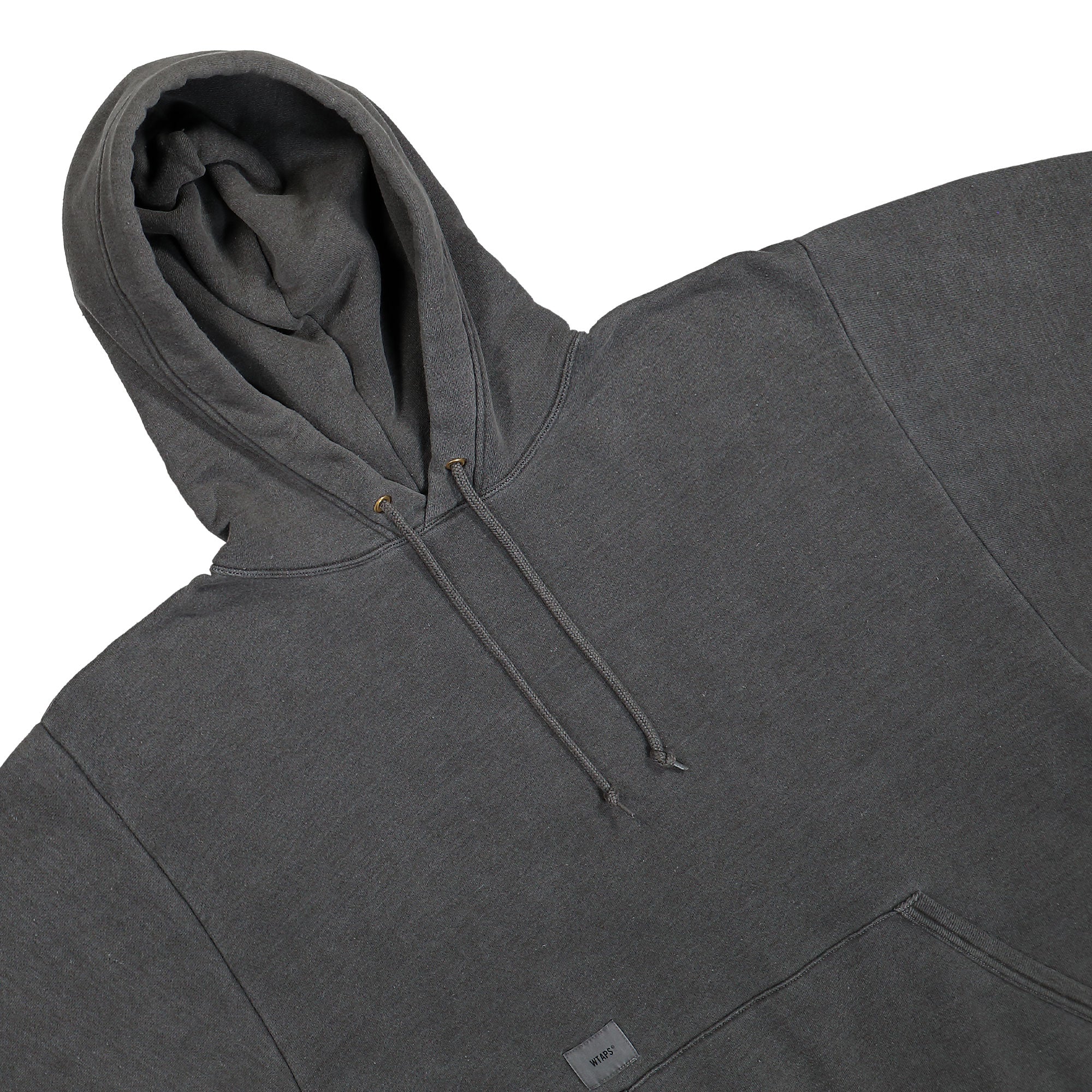 WTAPS Sign 01 / Hoody / CTPL Black Hoodies Close-up | Overkill