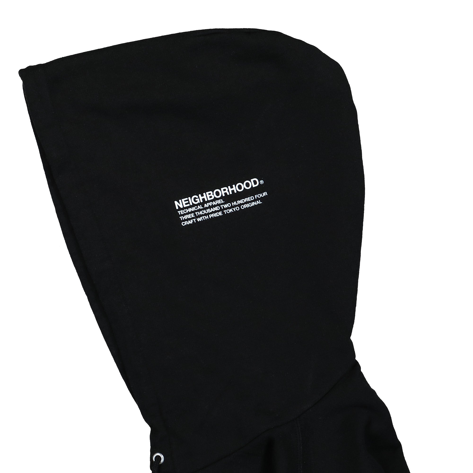 Neighborhood Classic Sweat Zip Hoodie LS Black Hoodies Detail view 1 | Overkill