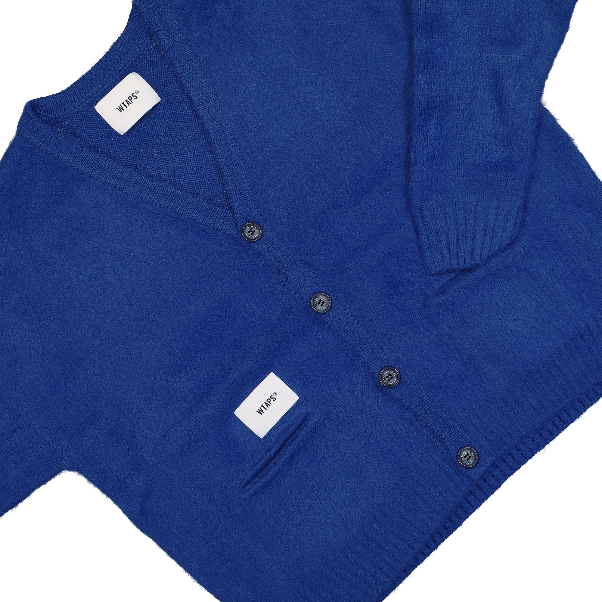 WTAPS Palmer / Sweater / Acrylic Blue Cardigans Detail view 1 | Overkill
