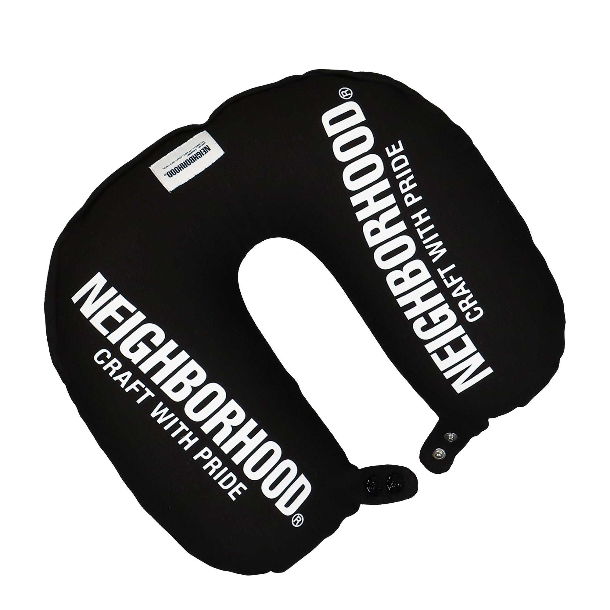 Neighborhood Logo Neck Pillow Black Other Home Accessories Material | Overkill