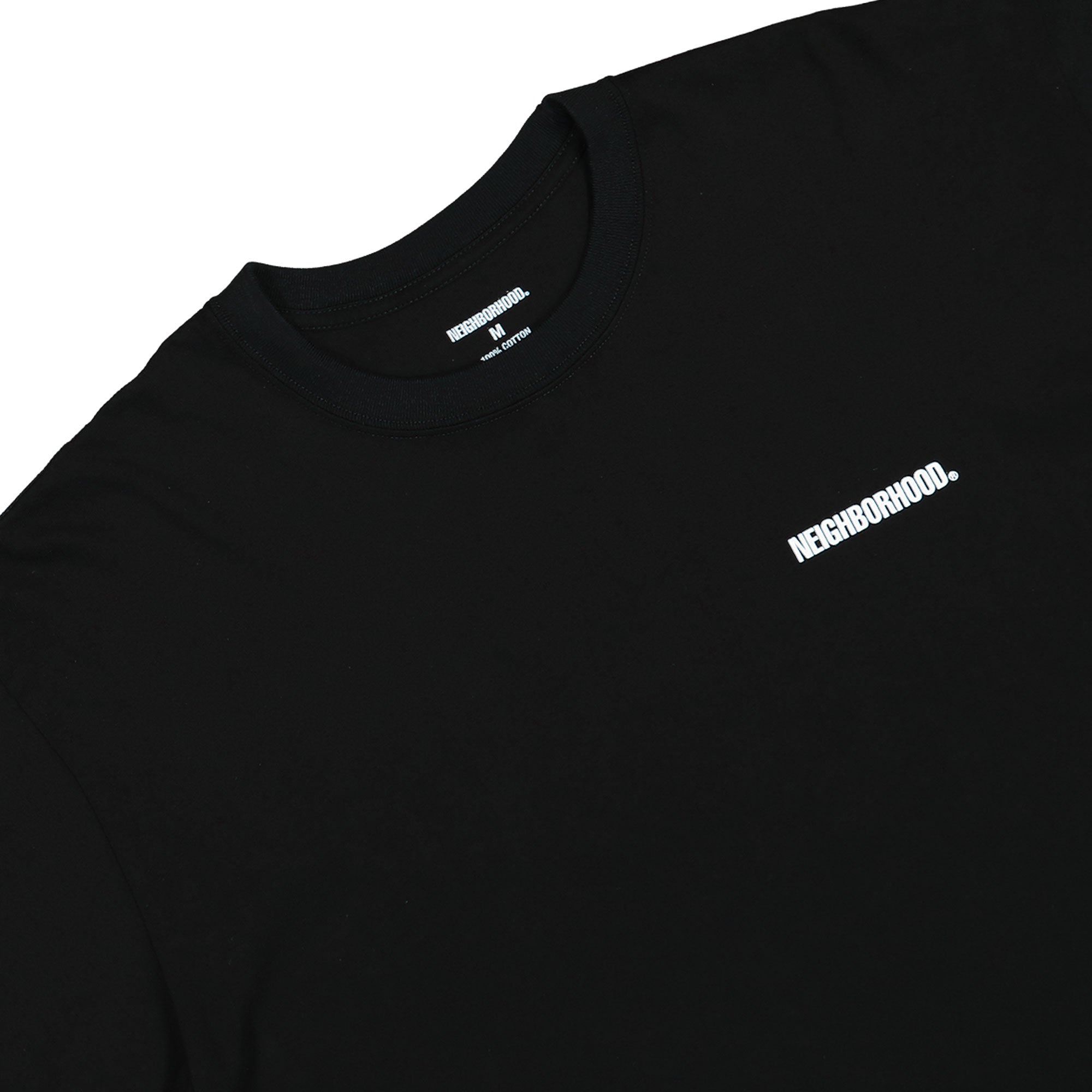 Neighborhood NH. Tee LS-1 Black Longsleeves Material | Overkill