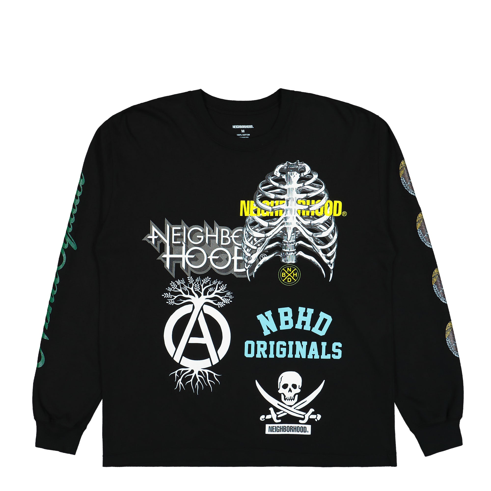 Neighborhood NH. Tee LS-17 Black Longsleeves 242PCNH-LT17 / Black | Overkill