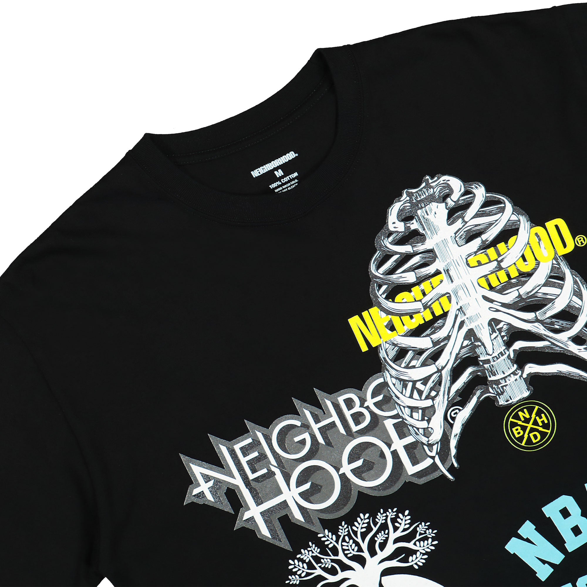 Neighborhood NH. Tee LS-17 Black Longsleeves Material | Overkill