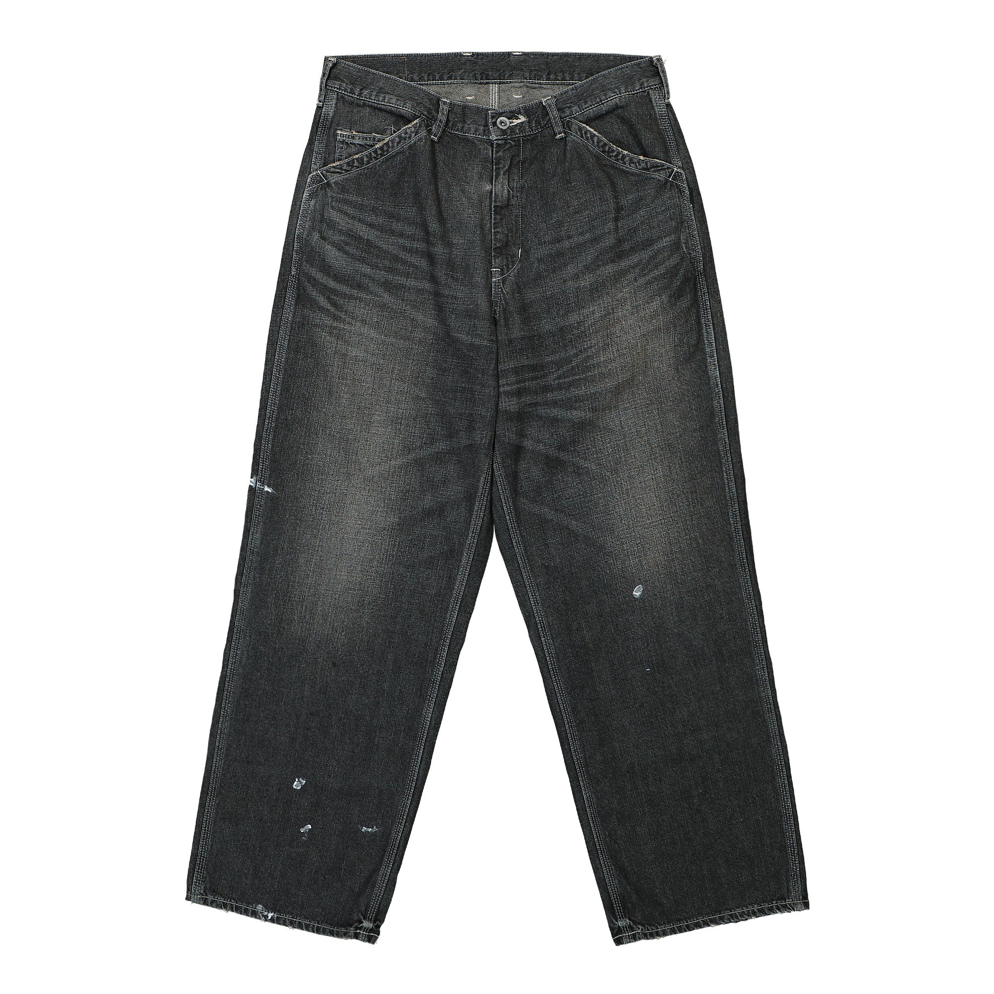 Neighborhood Washed Utility Pants Black Jeans 242SPNH-PTM04 / Black | Overkill
