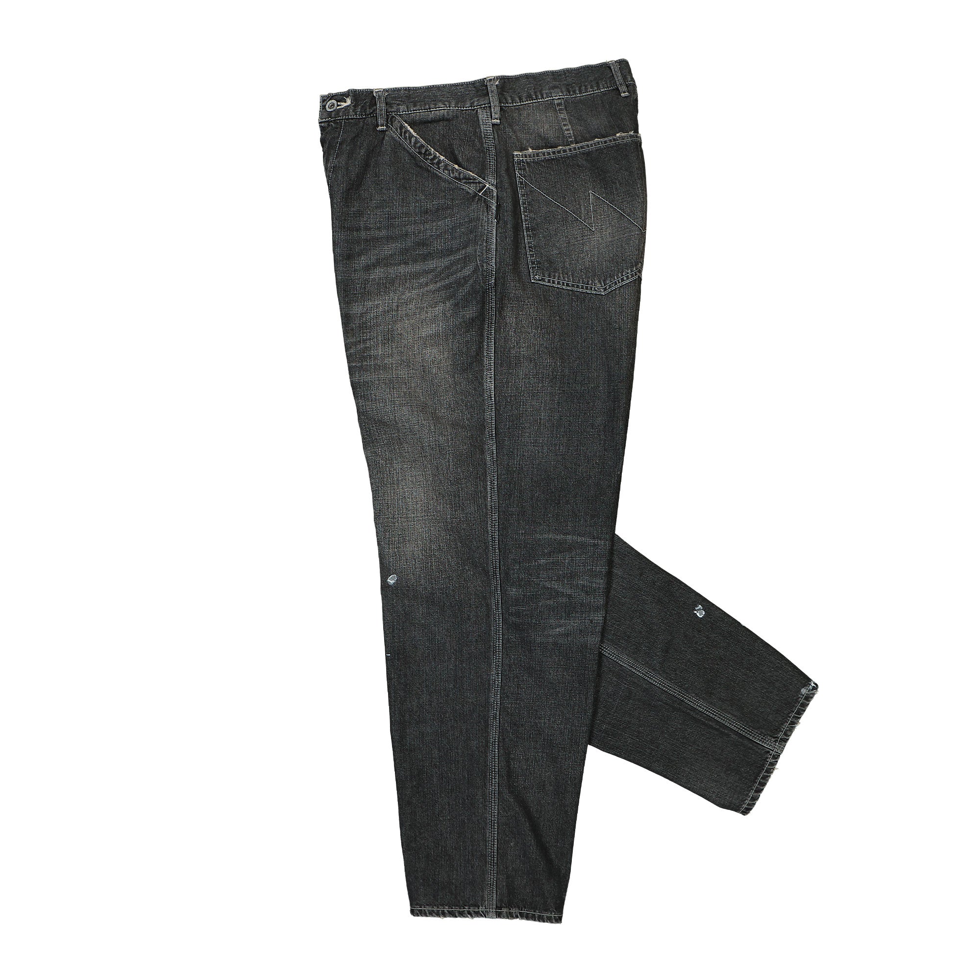 Neighborhood Washed Utility Pants Black Jeans Detailfoto | Overkill