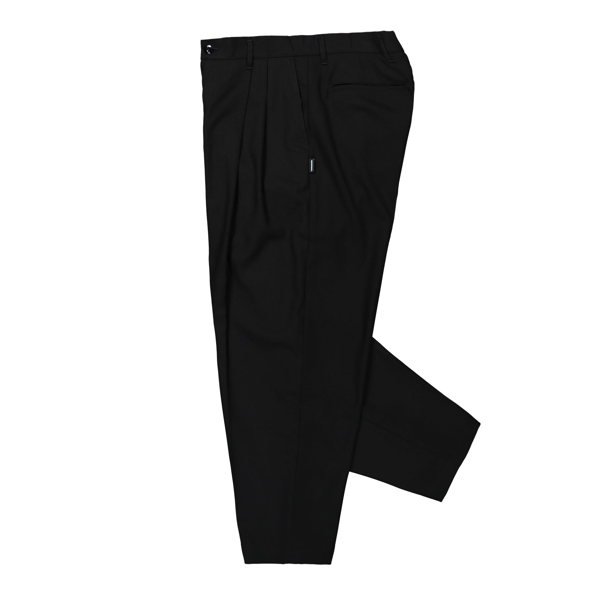 Neighborhood Two Tuck Pants Black Casual Pants Detailfoto | Overkill