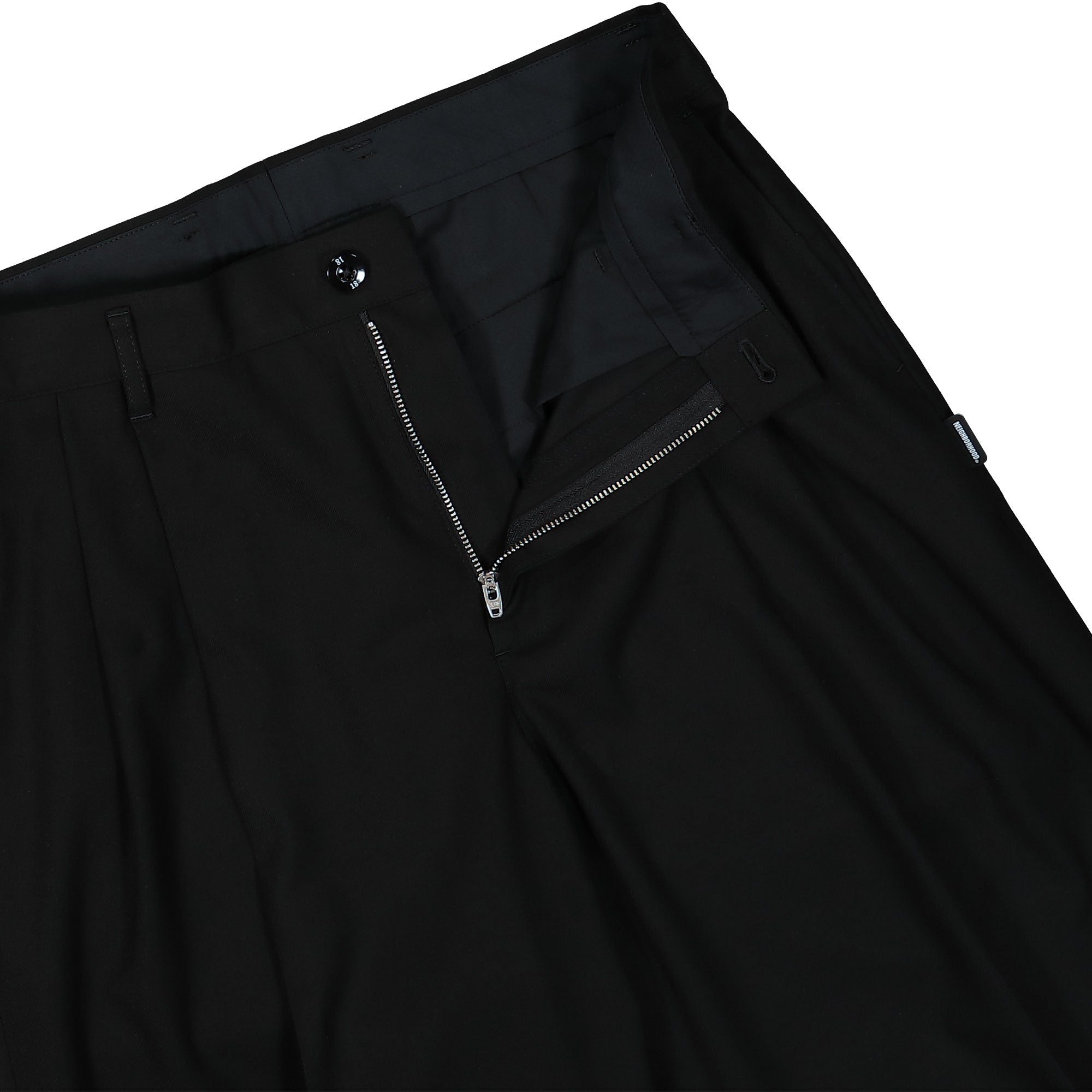Neighborhood Two Tuck Pants Black Casual Pants Detail view 1 | Overkill
