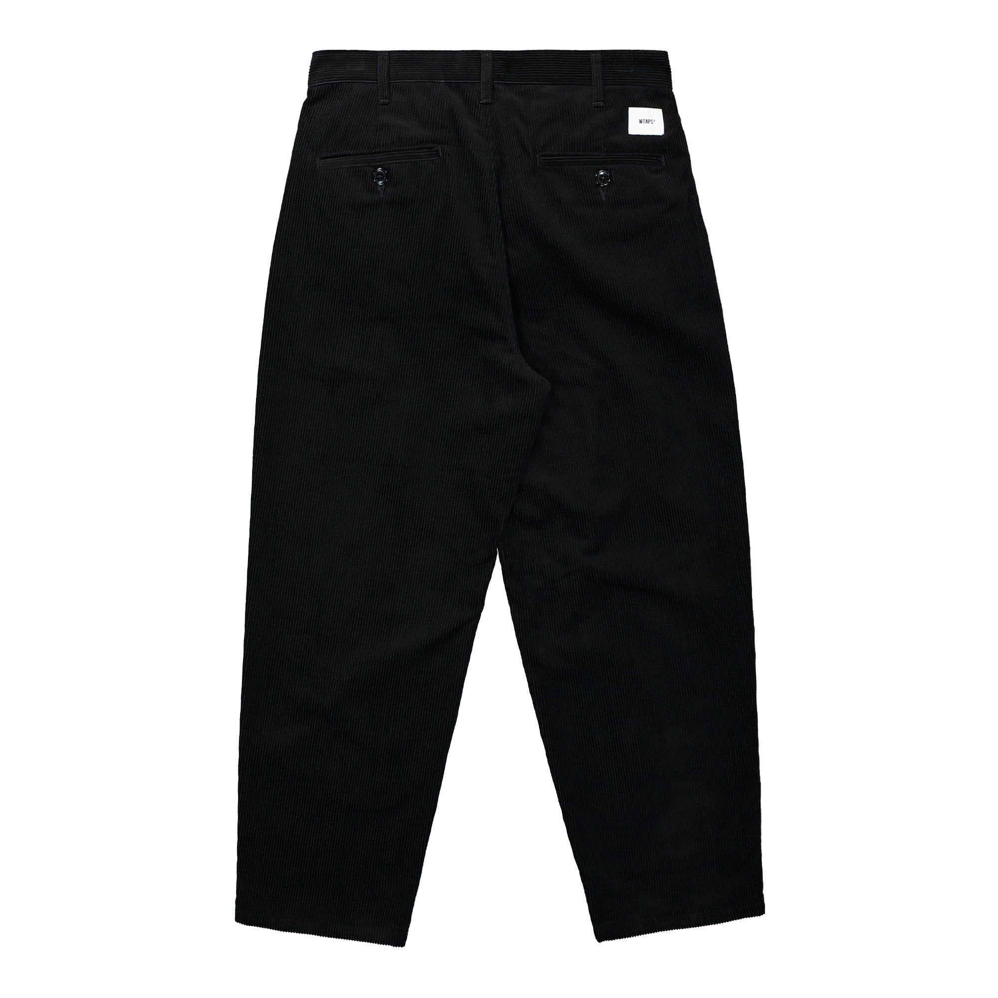 WTAPS TRDT1802 / Trousers / Cotton.Corduroy Black Casual Pants Material | Overkill