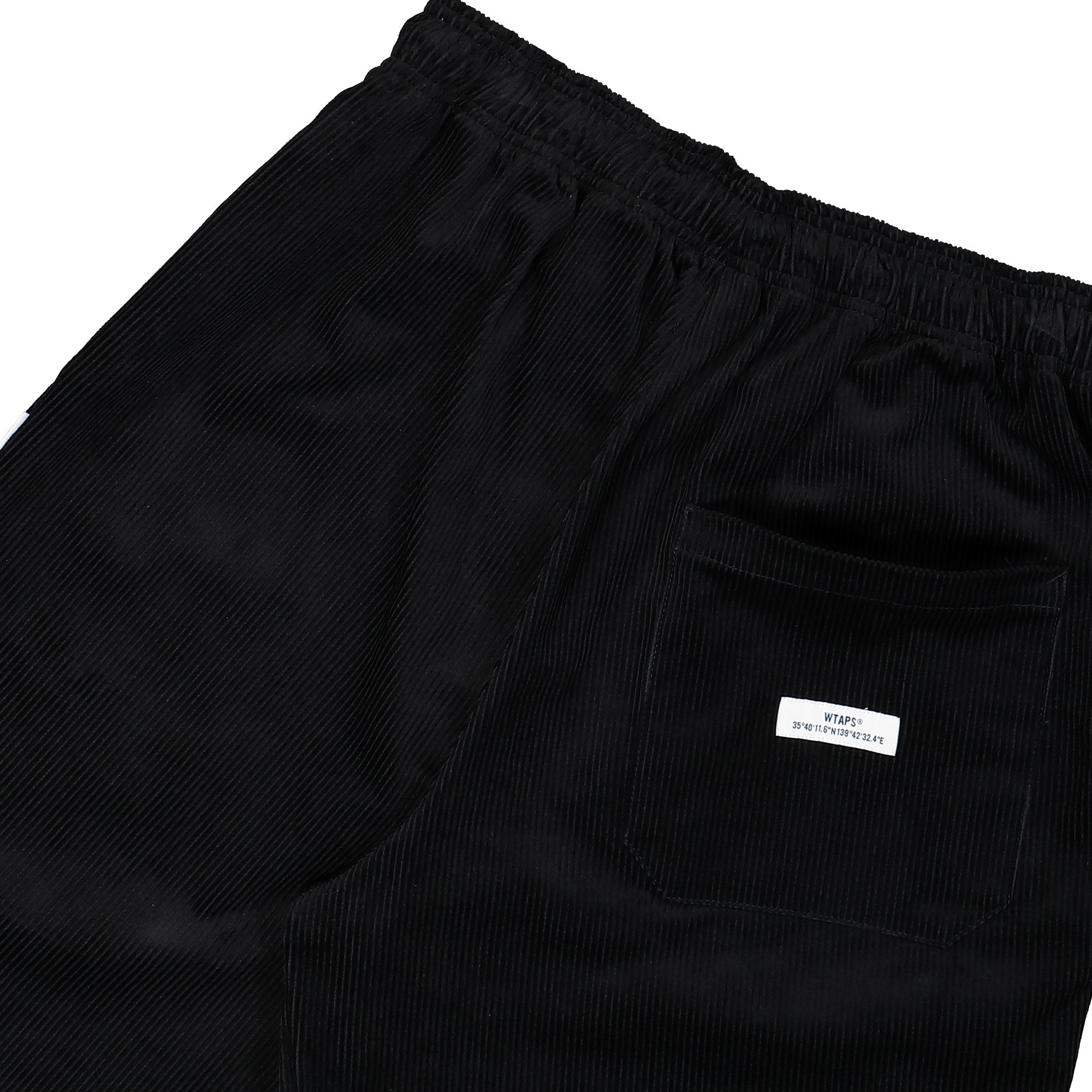 WTAPS SDDT2003 / Trousers / Cotton. Corduroy Black Casual Pants Detail view 1 | Overkill