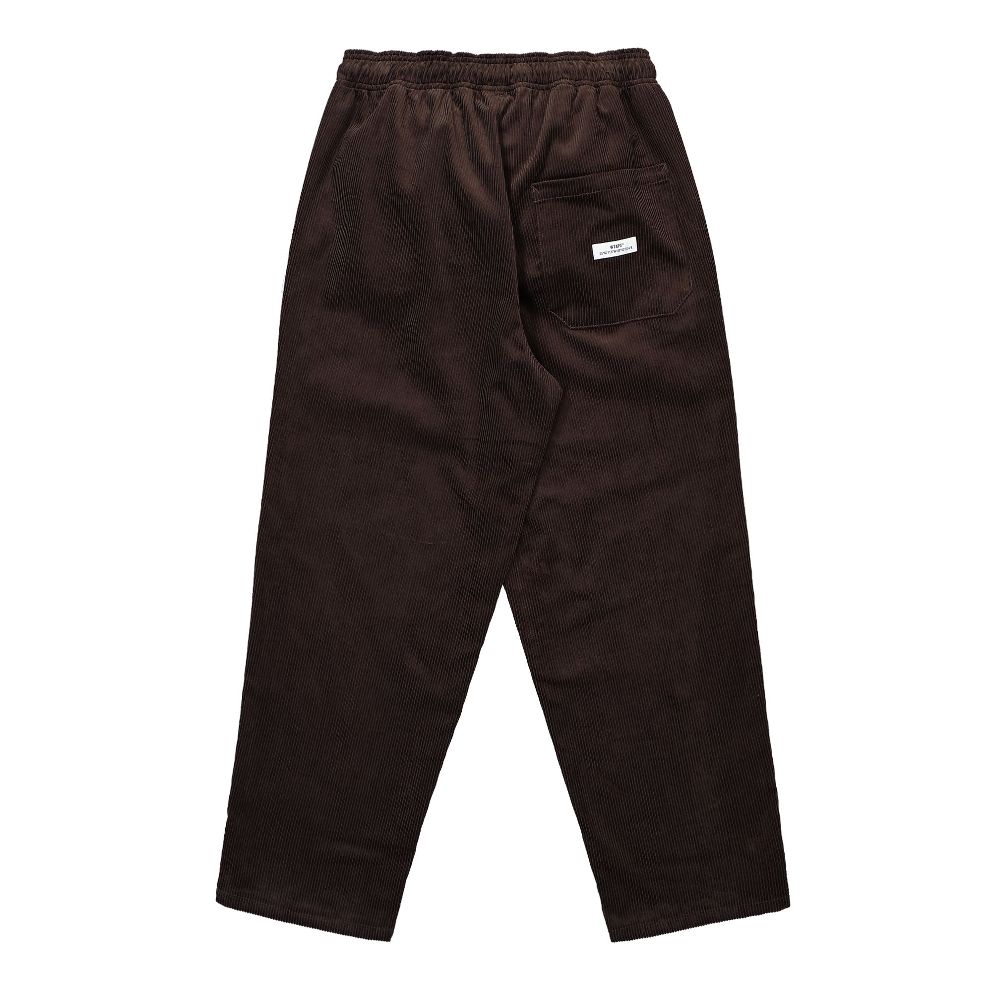 WTAPS SDDT2003 / Trousers / Cotton. Corduroy Brown Casual Pants Material | Overkill