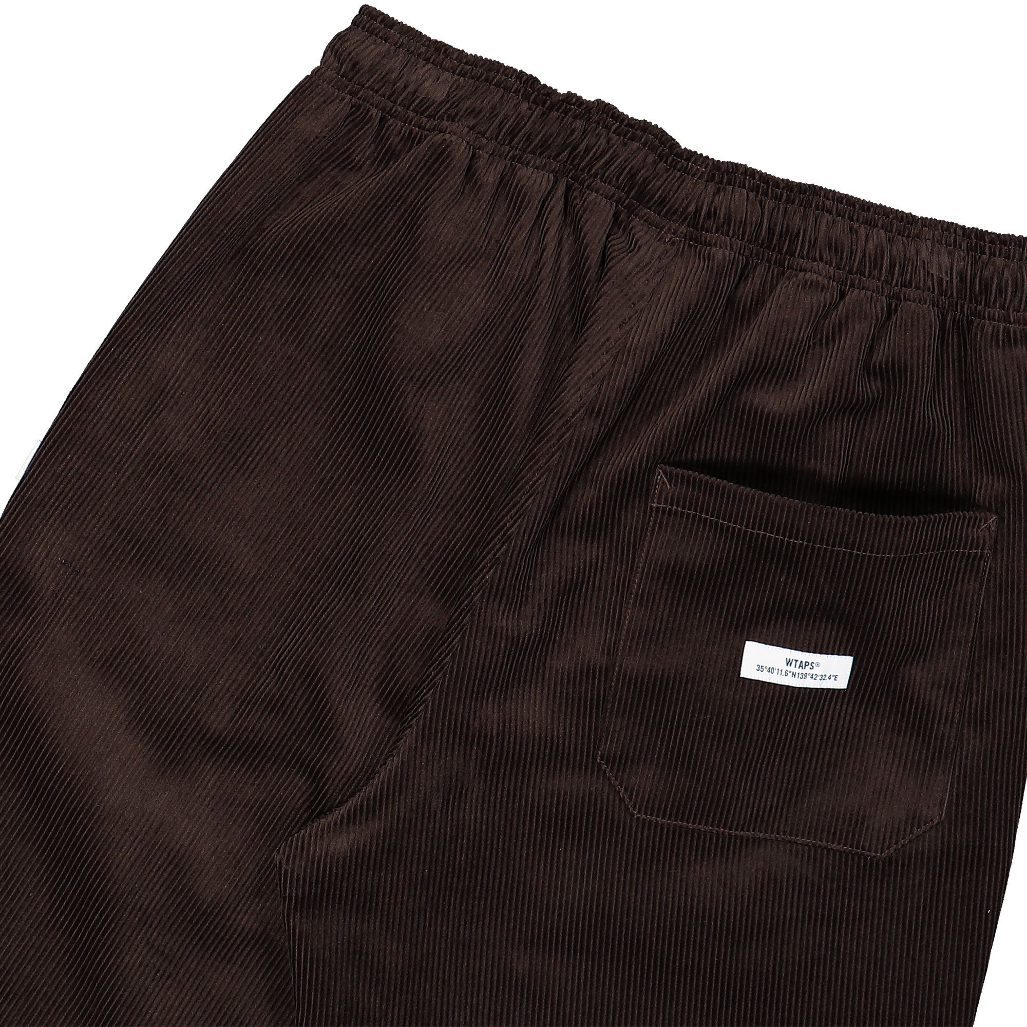 WTAPS SDDT2003 / Trousers / Cotton. Corduroy Brown Casual Pants Detail view 1 | Overkill