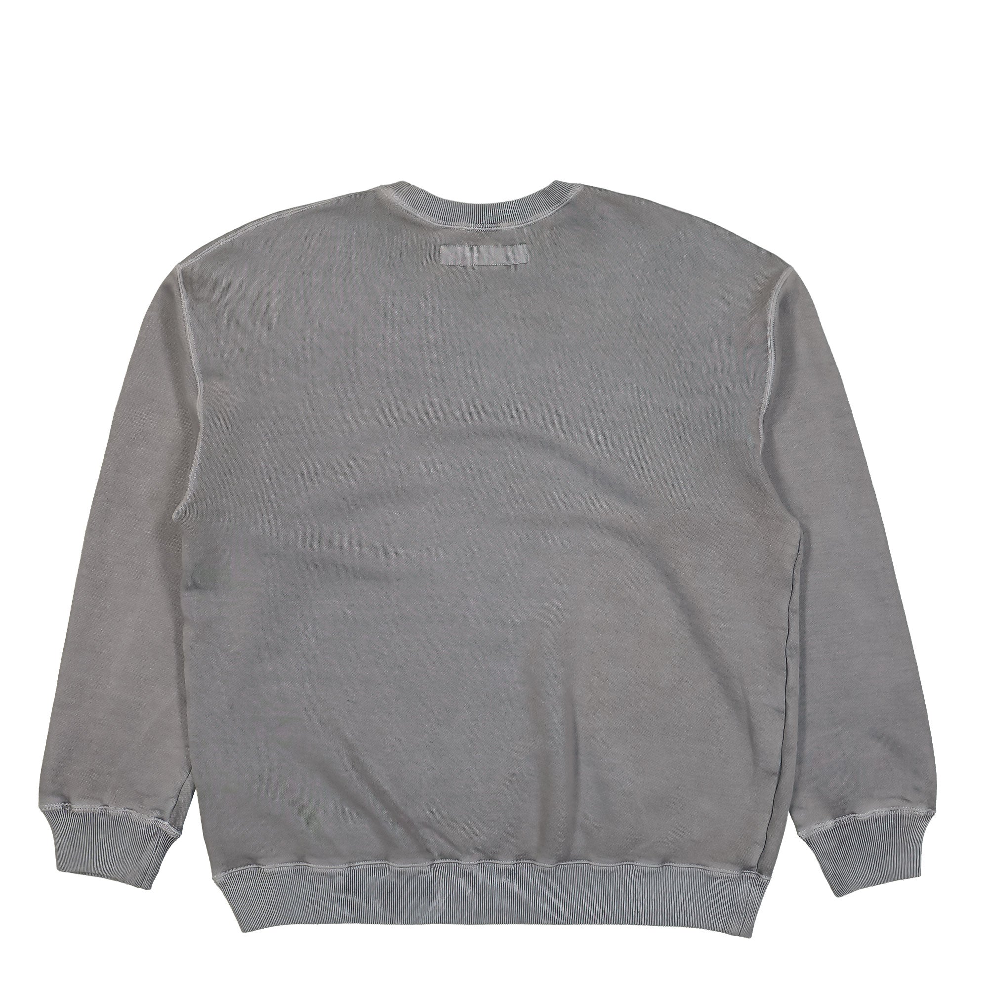 Neighborhood Pigment Dyed Sweat Shirt LS Gray Sweatshirts Material | Overkill