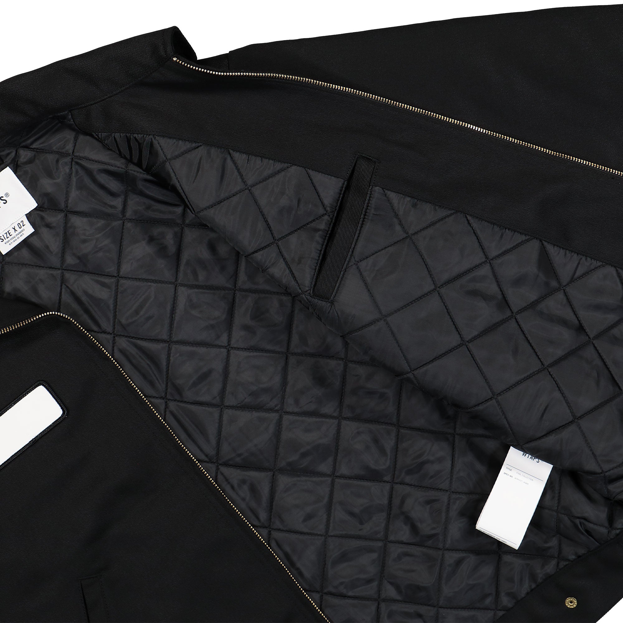 WTAPS Wrecker / Jacket / CTPL. Twill Black Bomber & Varsity Jackets Detail view 1 | Overkill