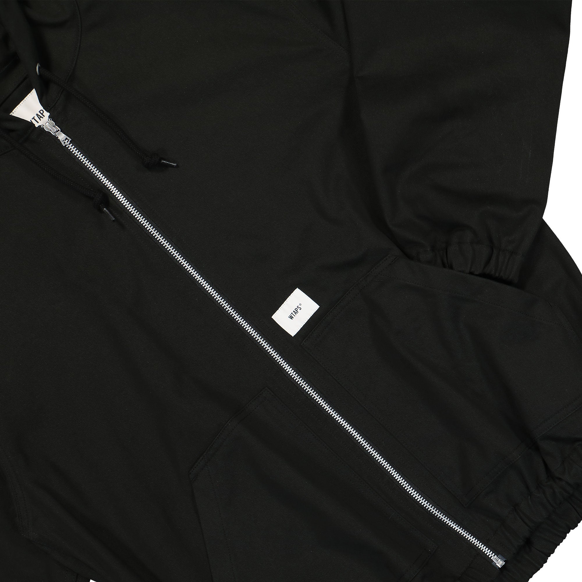 WTAPS D00M / Jacket / Cotton. Twill Black Jackets Detailfoto | Overkill