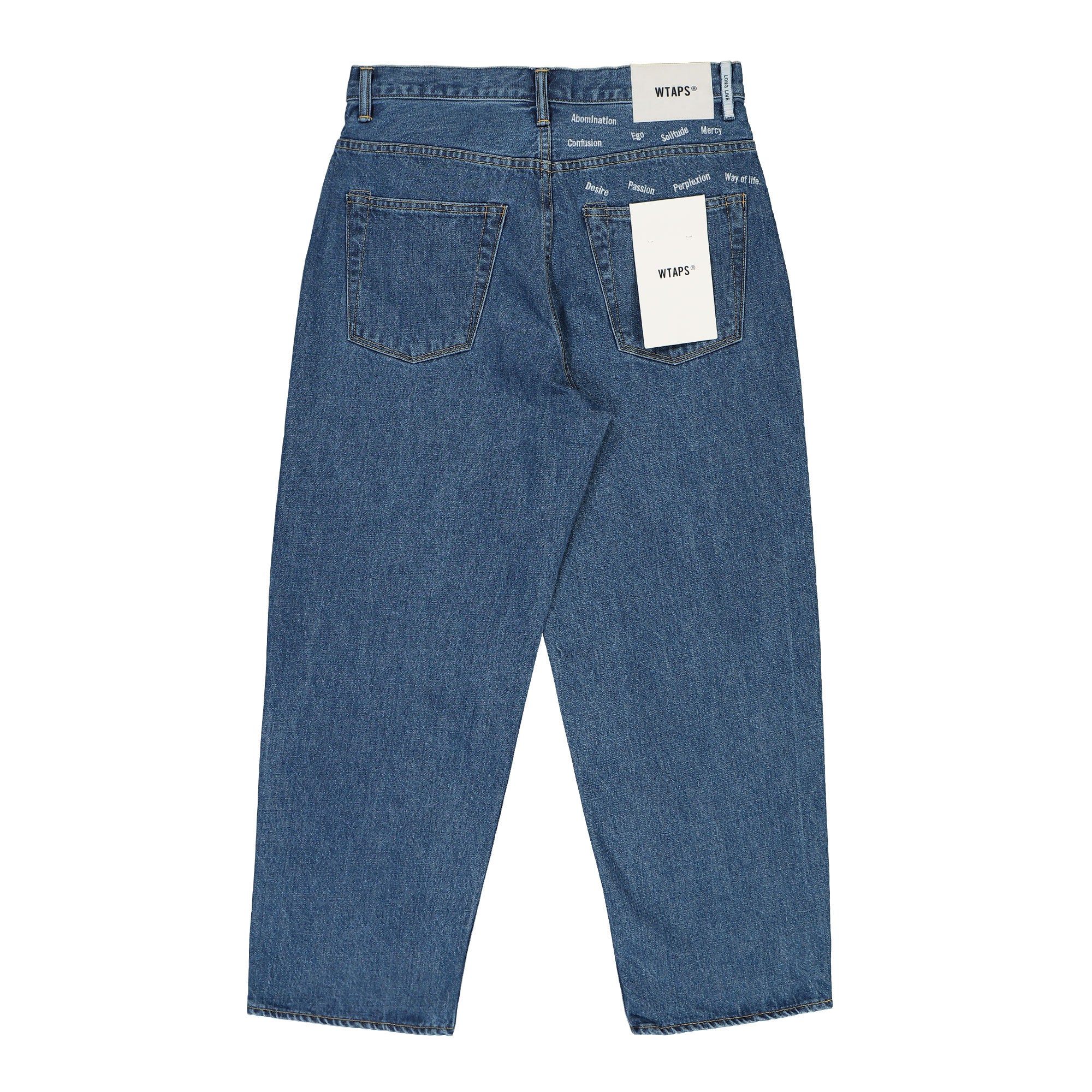 WTAPS Blues Straight / Trousers / Cotton.Denim Indigo Jeans Material | Overkill