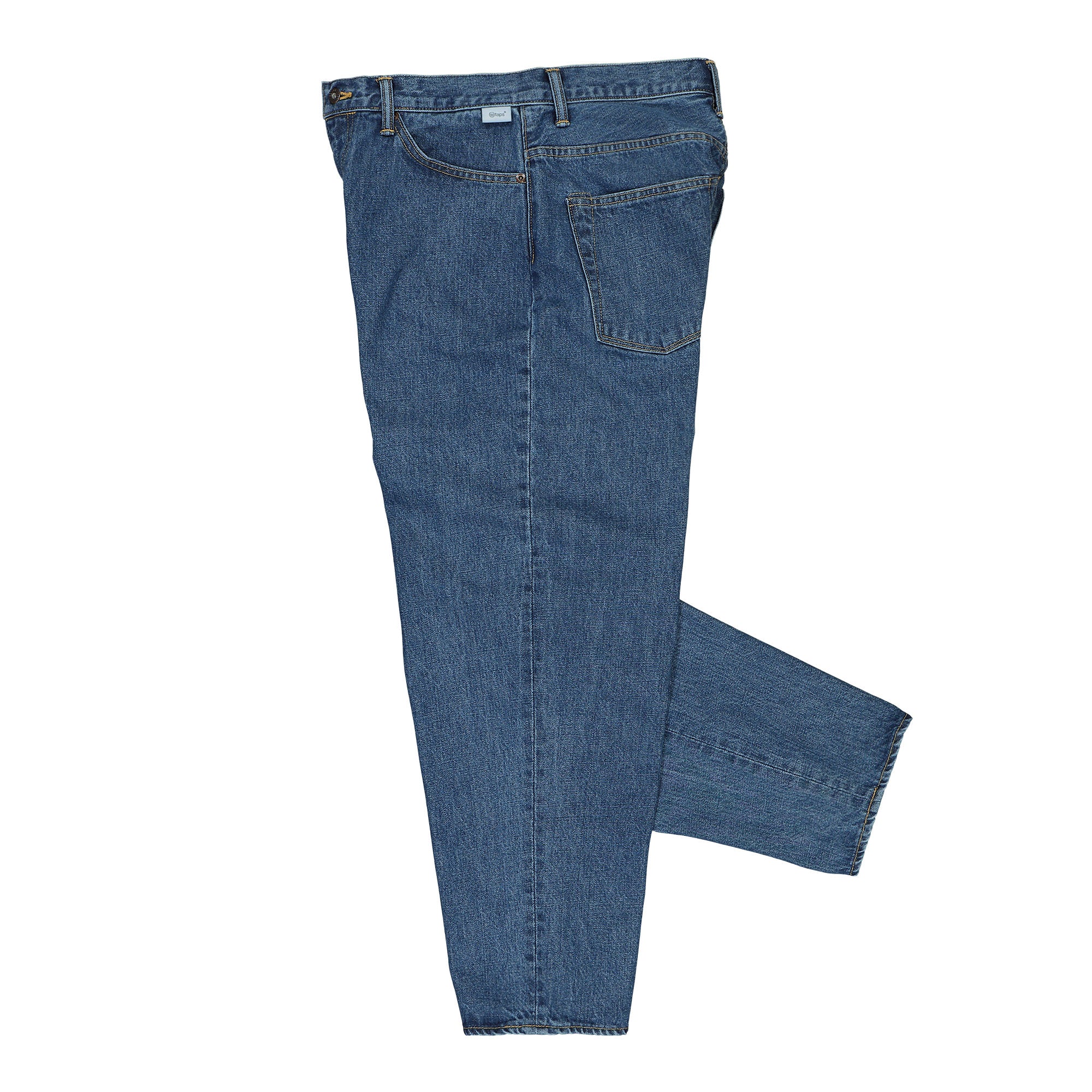 WTAPS Blues Straight / Trousers / Cotton.Denim Indigo Jeans Close-up | Overkill