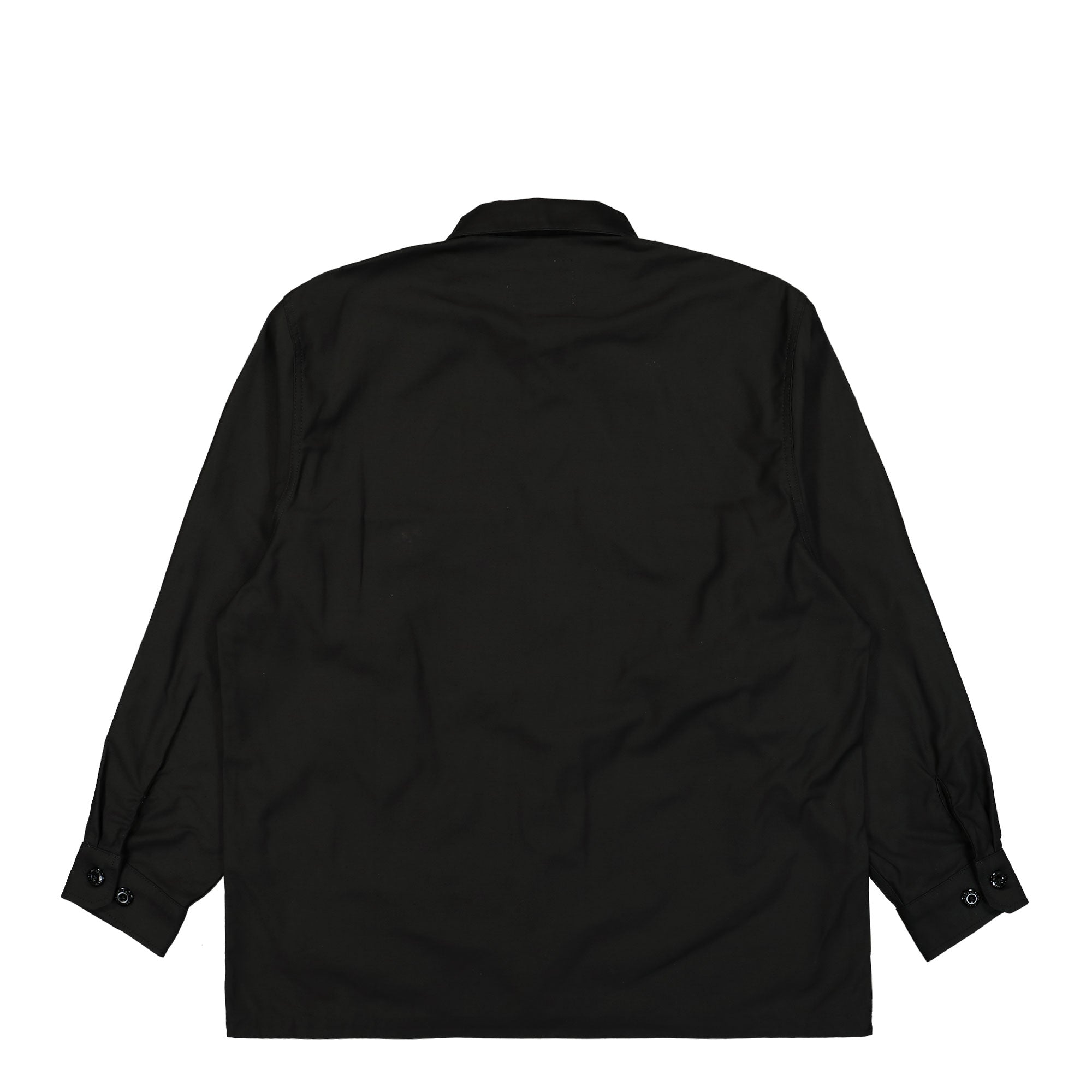 WTAPS CBW / LS / Cotton. Satin Black Shirts Material | Overkill