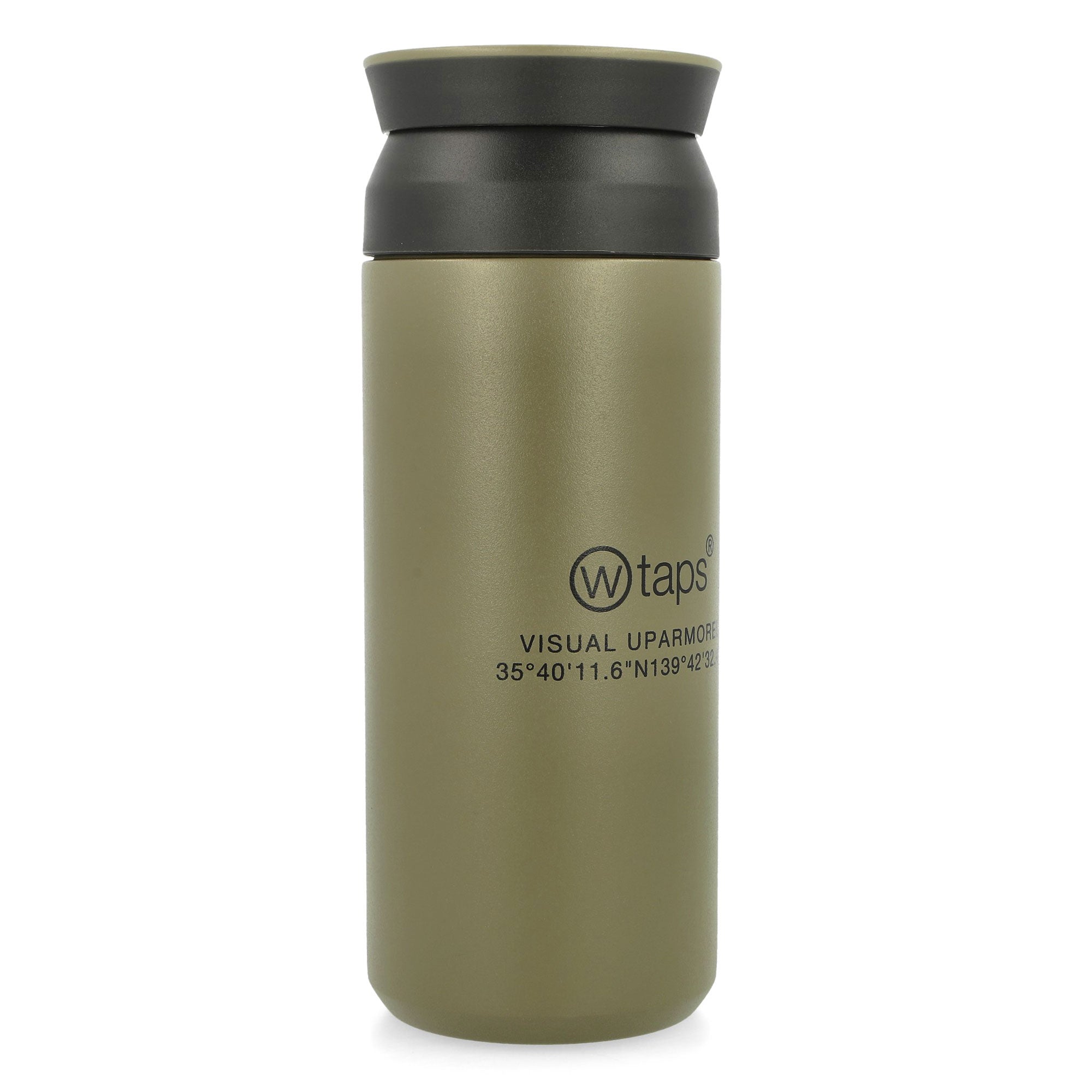 WTAPS H20 500ML / WATER BOTTLE / STEEL Olive Drab Mugs & Bottles Detailfoto | Overkill