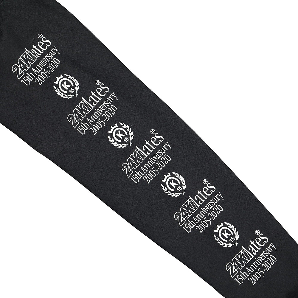 24 Kilates Anniversary Crew Neck Black Sweatshirts Detailfoto | Overkill