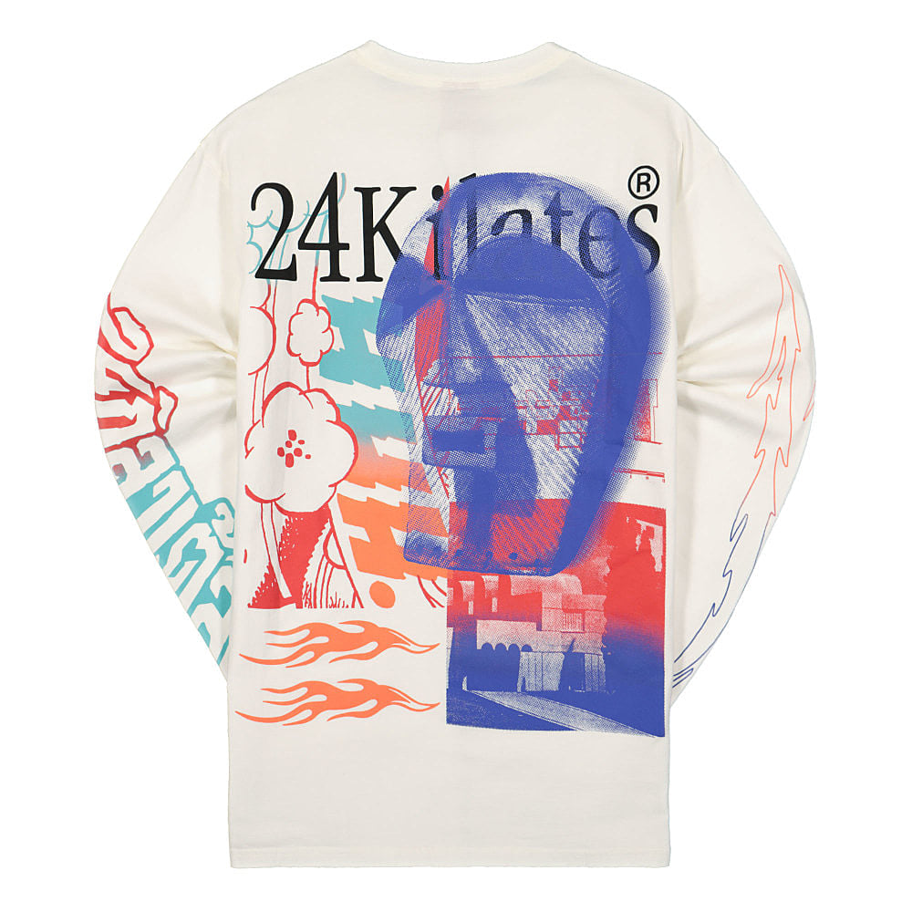 24 Kilates Compo 3 Longsleeve White Longsleeves Material | Overkill