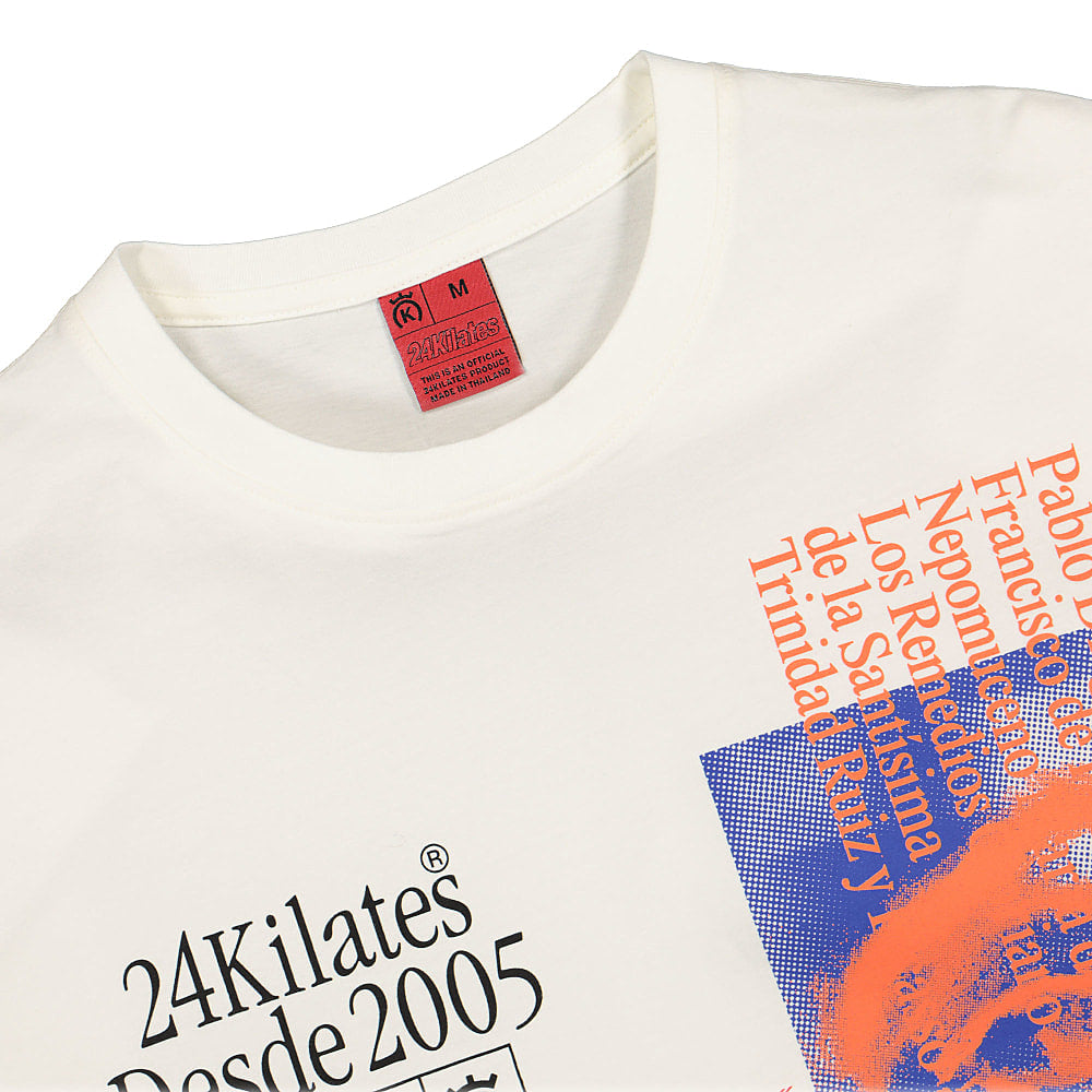 24 Kilates Compo 3 Longsleeve White Longsleeves Close-up | Overkill
