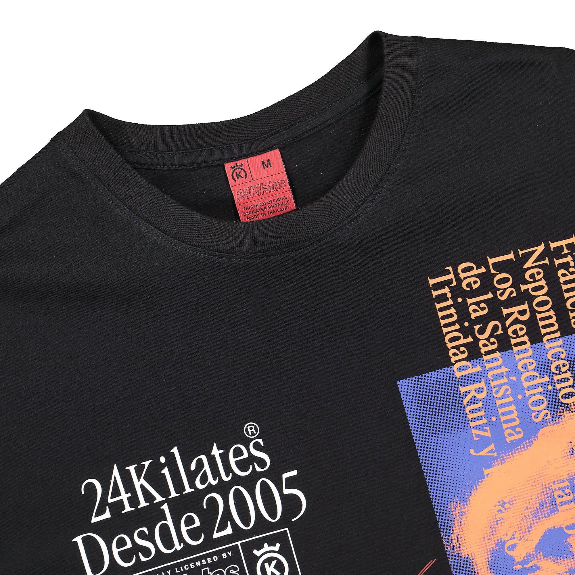 24 Kilates Compo 3 Tee Black T-Shirts Close-up | Overkill
