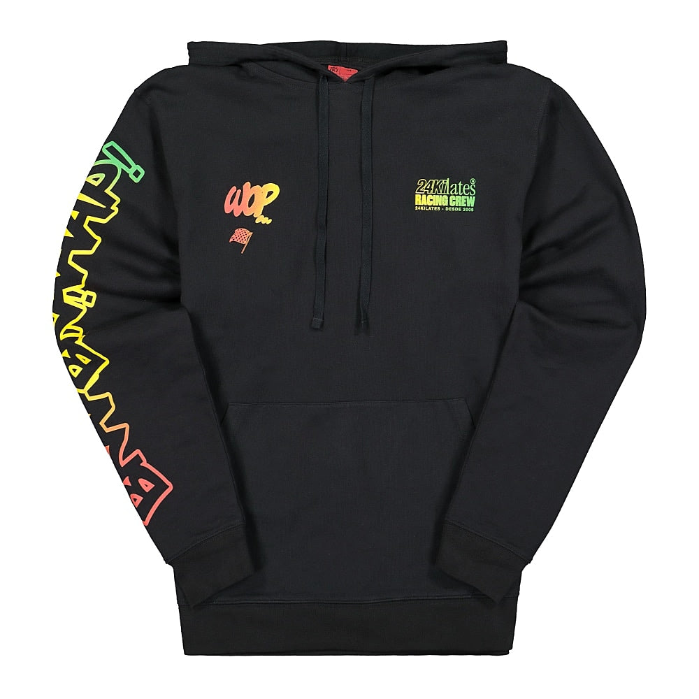 24 Kilates Racing Crew Hoodie Black Hoodies 24KSS21-RCW-HD-01 | Overkill