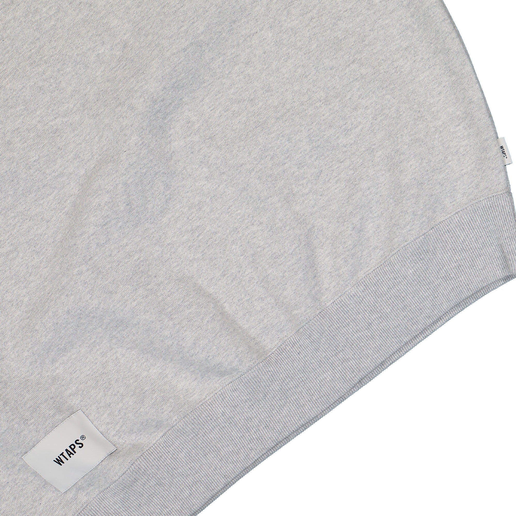WTAPS Academy / Sweater / Cotton Ash Gray Sweatshirts Detailfoto | Overkill