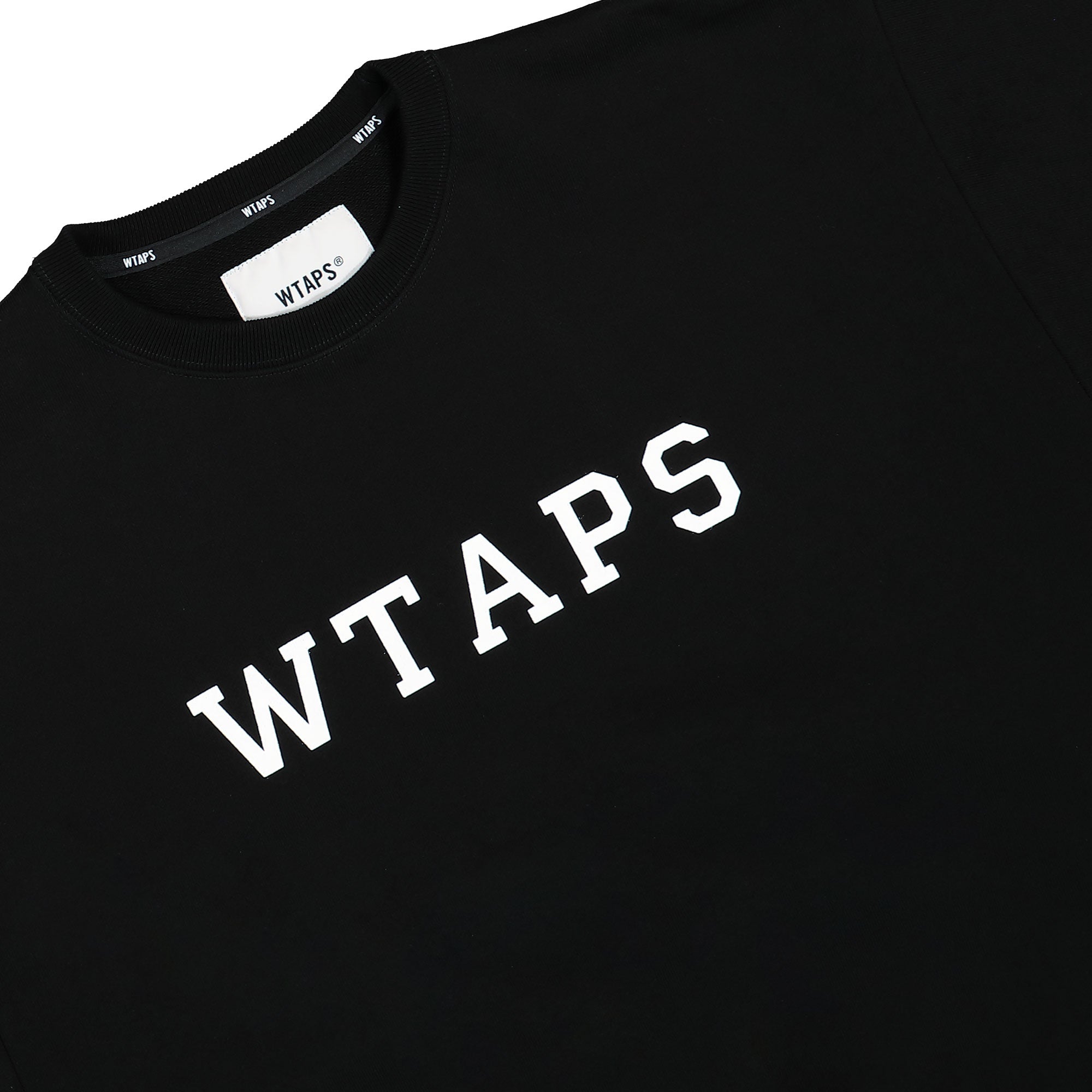 WTAPS Academy / Sweater / Cotton Black Sweatshirts Detail view 2 | Overkill
